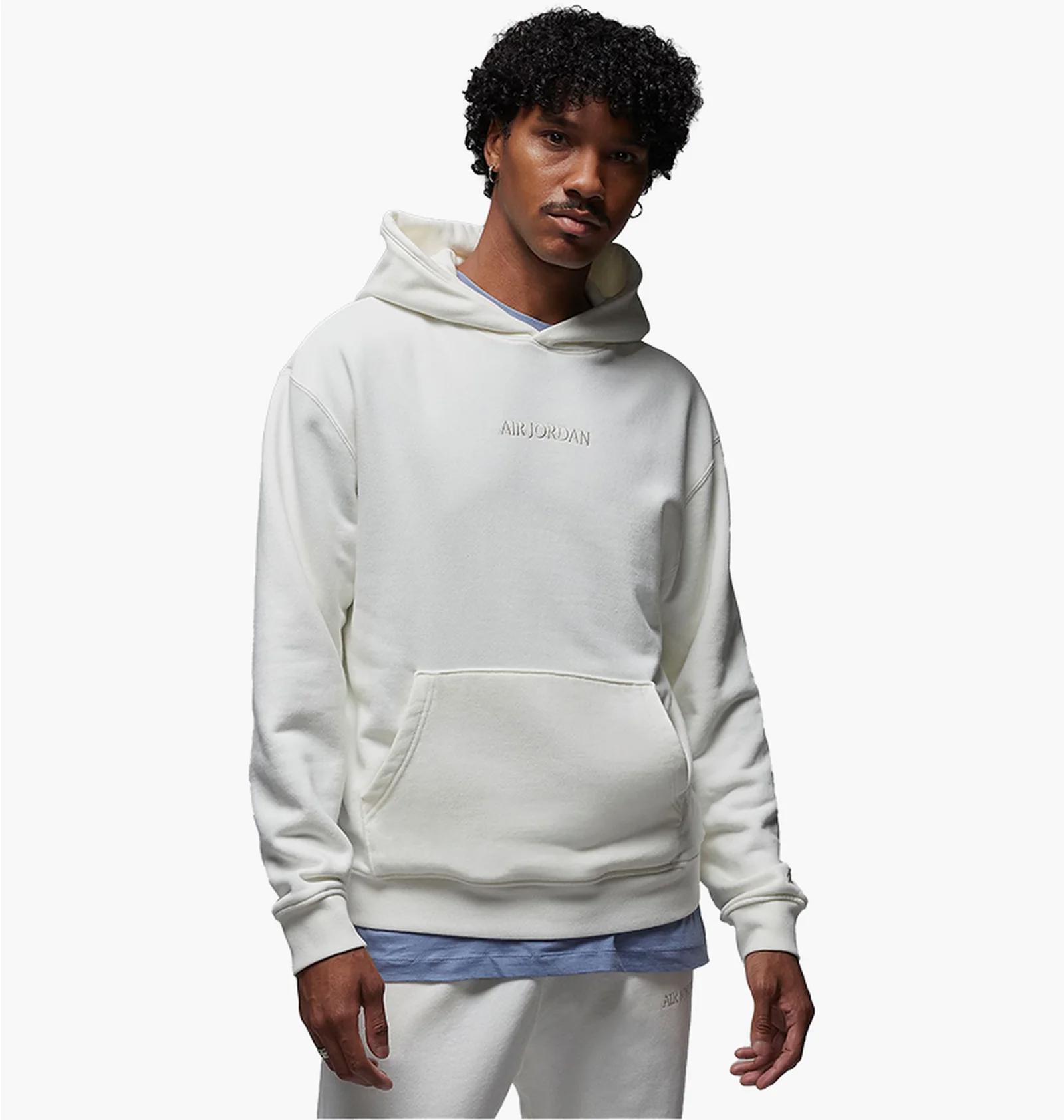 Бомбер чоловічий Jordan Air Wordmark Fleece Hoodie (FJ1966-133) — фото 1