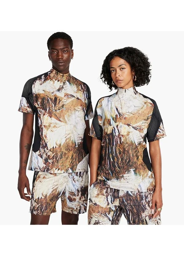 футболка Nike Lab Nocta 1/2-Zip Running Top Multi — фото 1