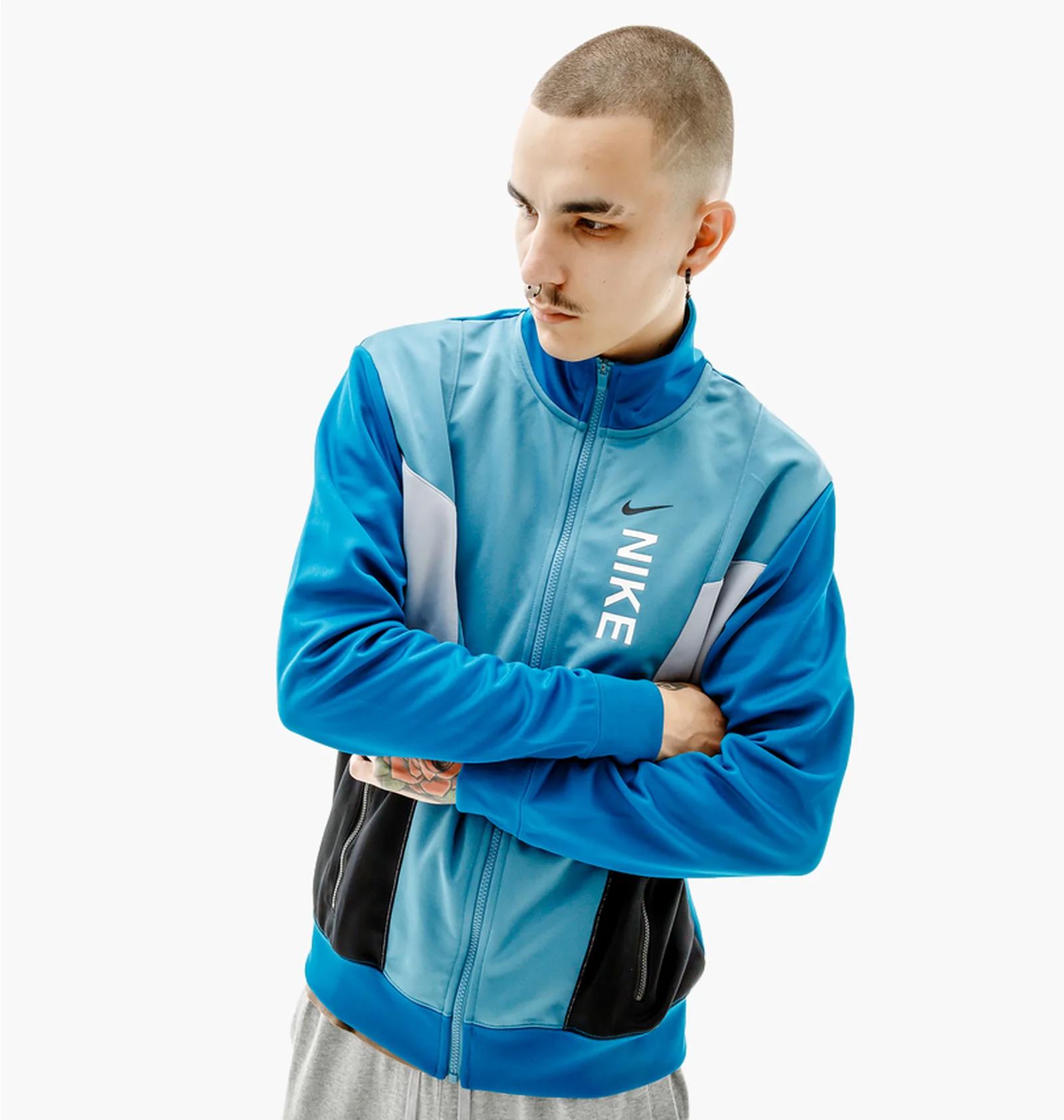 Кофта чоловіча Nike M Nsw Hybrid Pk Tracktop Light Blue (FB1626-440) — фото 1