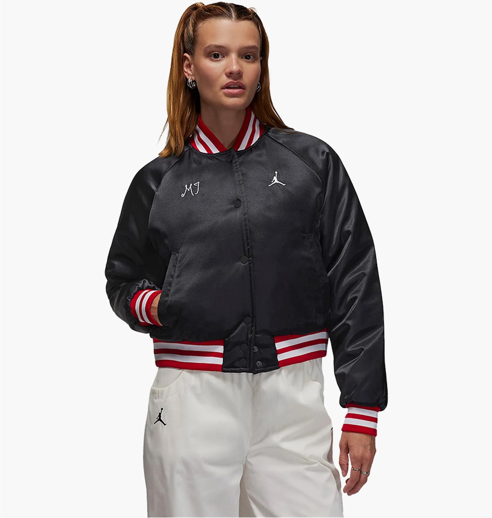 Куртка жіноча Jordan Varsity Jacket Black (FB5152-010) — фото 1
