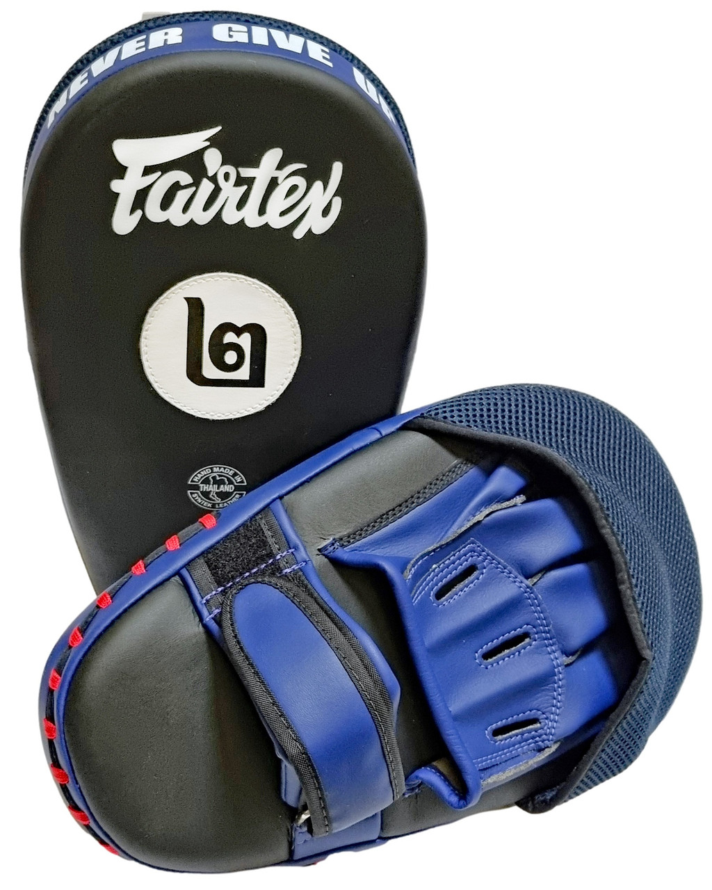Лапи боксерські Fairtex FMV12 Black/Blue — фото 1
