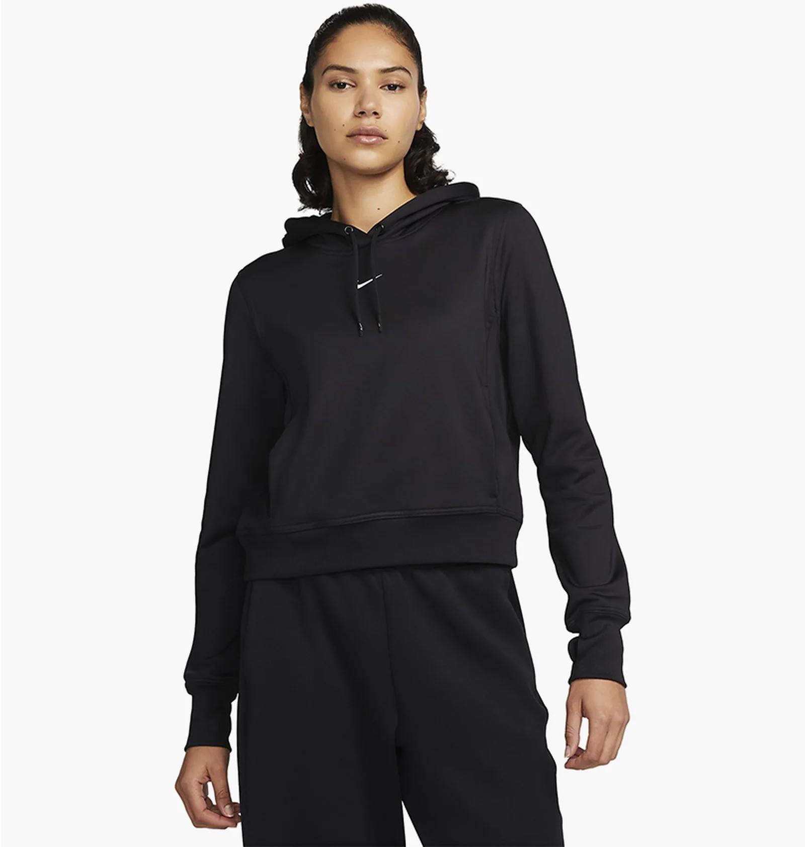 Кофта жіночі Nike One Tf Po Hoodie Lbr (FB5210-010) — фото 1