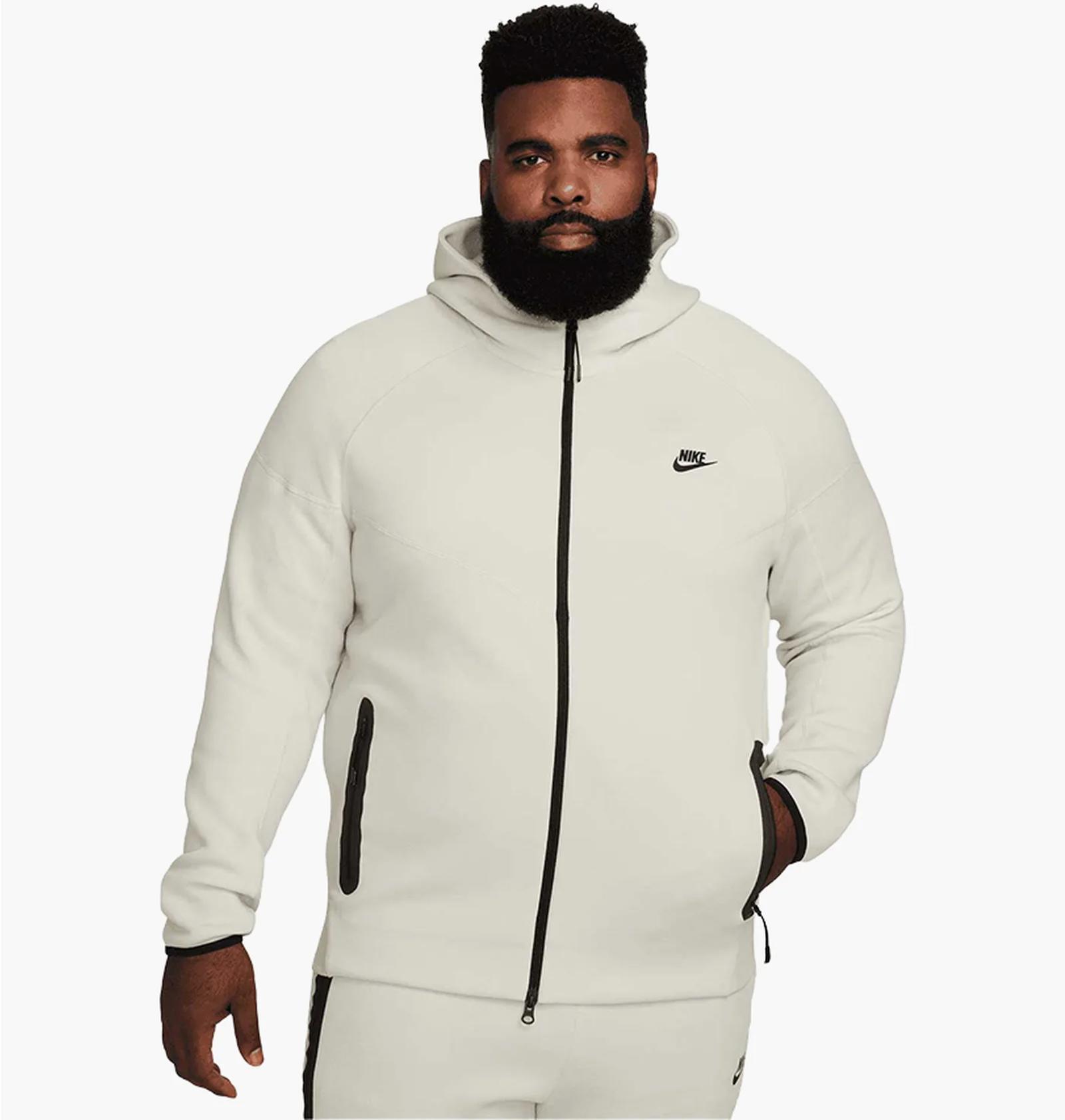 Кофта чоловіча Nike M Nk Tch Flc Fz Wr Hoodie (FB7921-020) — фото 1