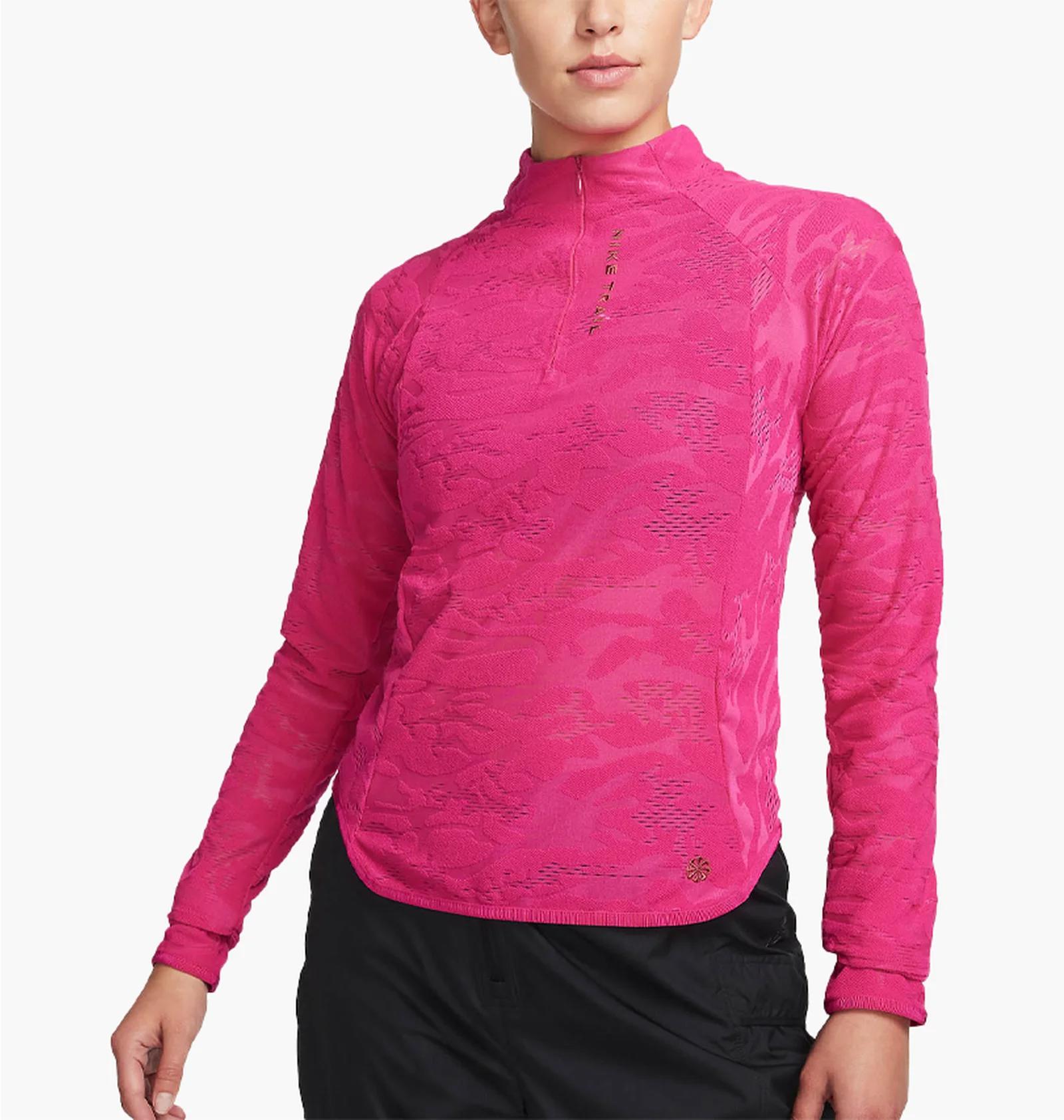 Кофта жіночі Nike Trail Midlayer Pink (FB7637-615) — фото 1