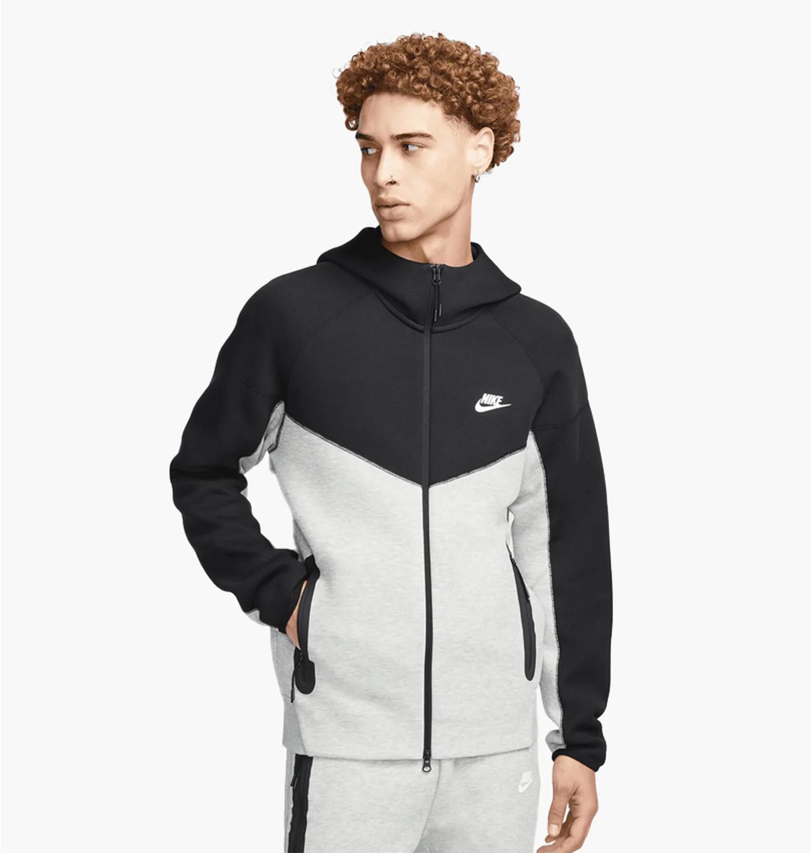 Кофта чоловіча Nike Sportswear Tech Fleece Windrunner Full-Zip Hoodie (FB7921-064) — фото 1