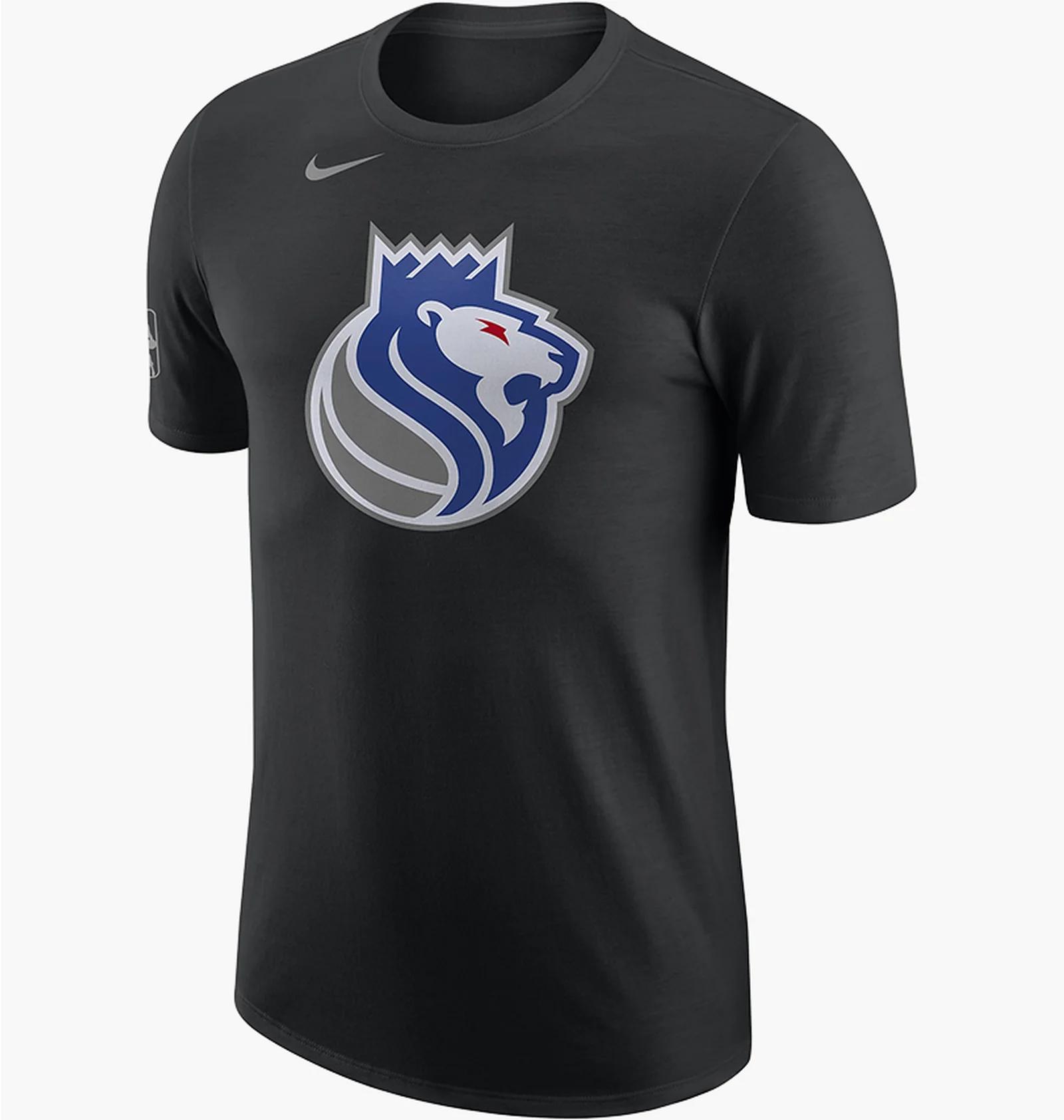 Футболка чоловіча Nike T-Shirt Nba Sacramento Kings City Edition Black (FN1179-010) — фото 1