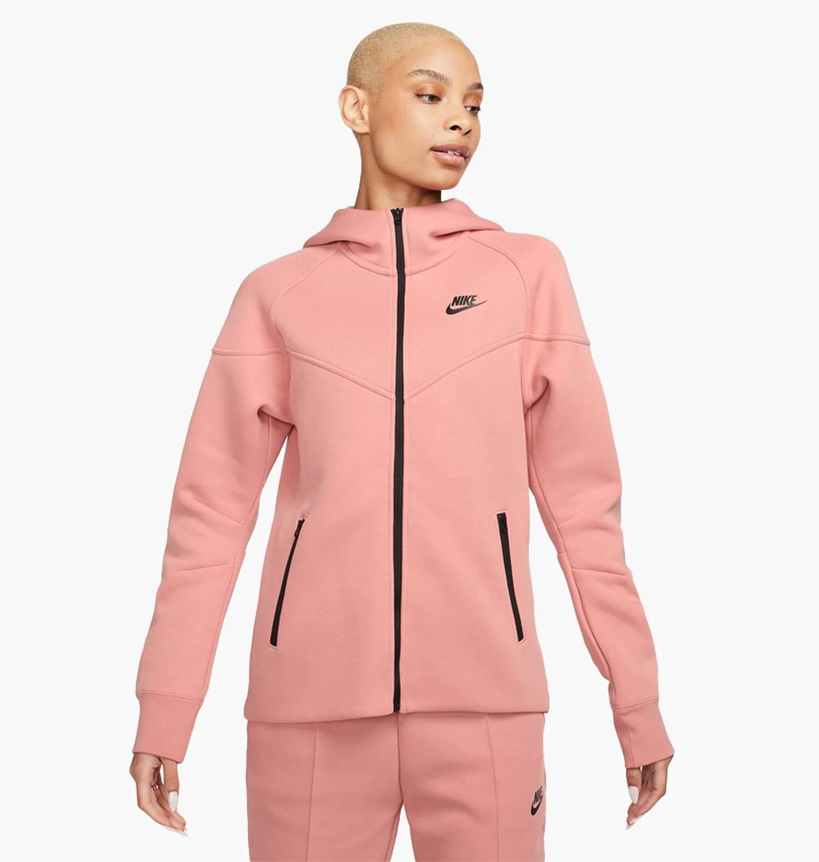 Кофта жіночі Nike Women's Tech Fleece Windrunner Full-Zip Hoodie (FB8338-618) — фото 1