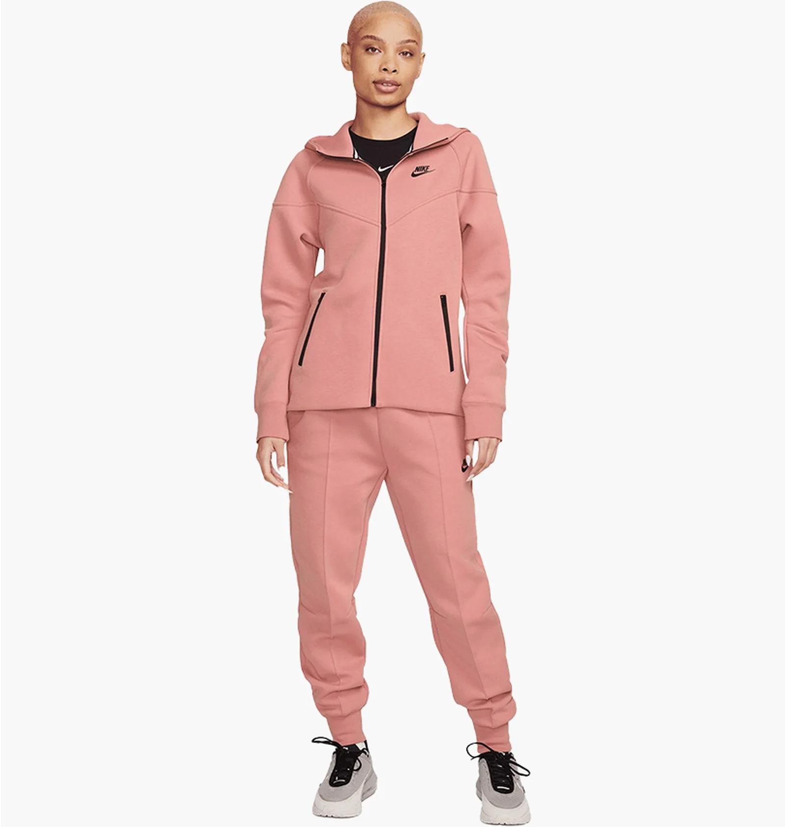 Спортивний костюм жіночий Nike Sportswear Tech Fleece Windrunner Tracksuit Pink (FB8338-618__FB8330-618) — фото 1