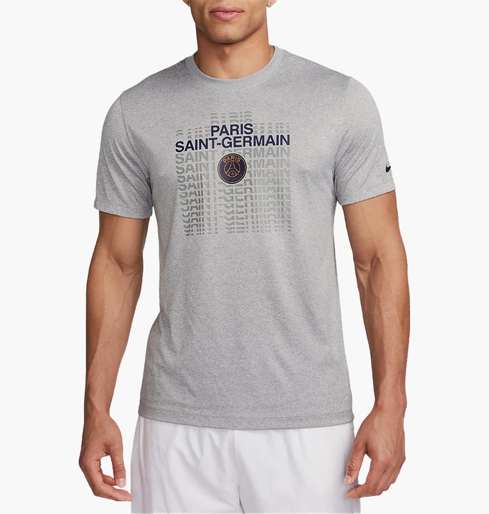 Футболка чоловіча Nike T-Shirt Psg M Nk Rlgd Tee Grey (FD1070-063) — фото 4