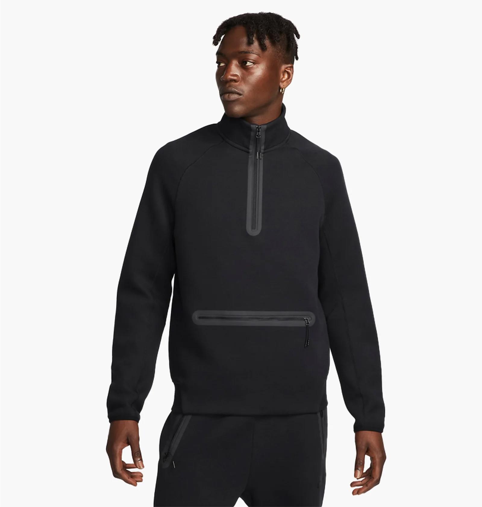 Кофта чоловіча Nike M Tech Fleece Hz Top (FB7998-010) — фото 1