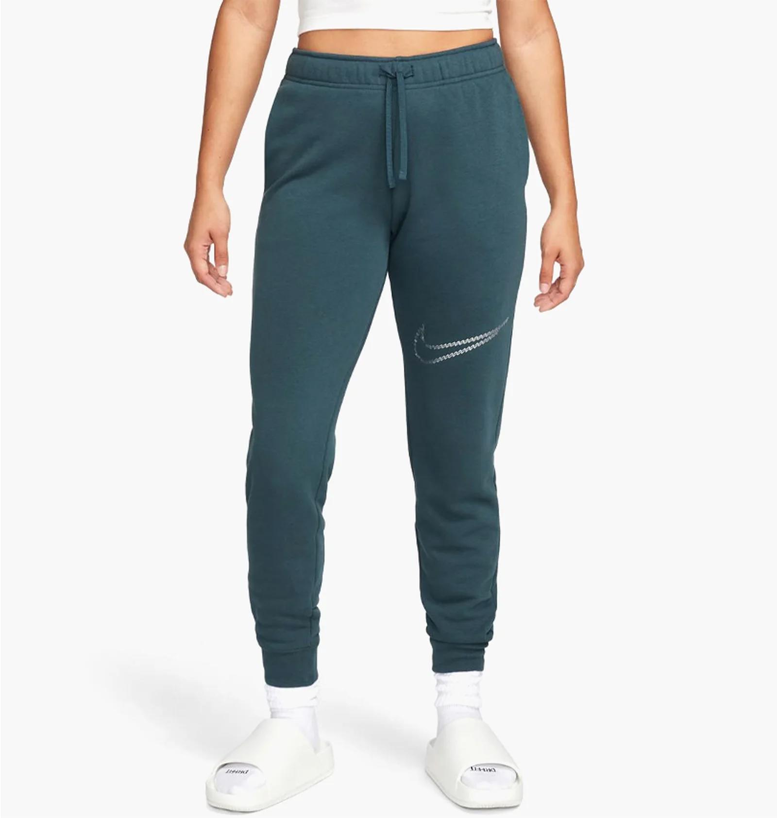 Брюки жіночі Nike W Nsw Club Flc Shine Mr Pant (FB8760-328) — фото 1