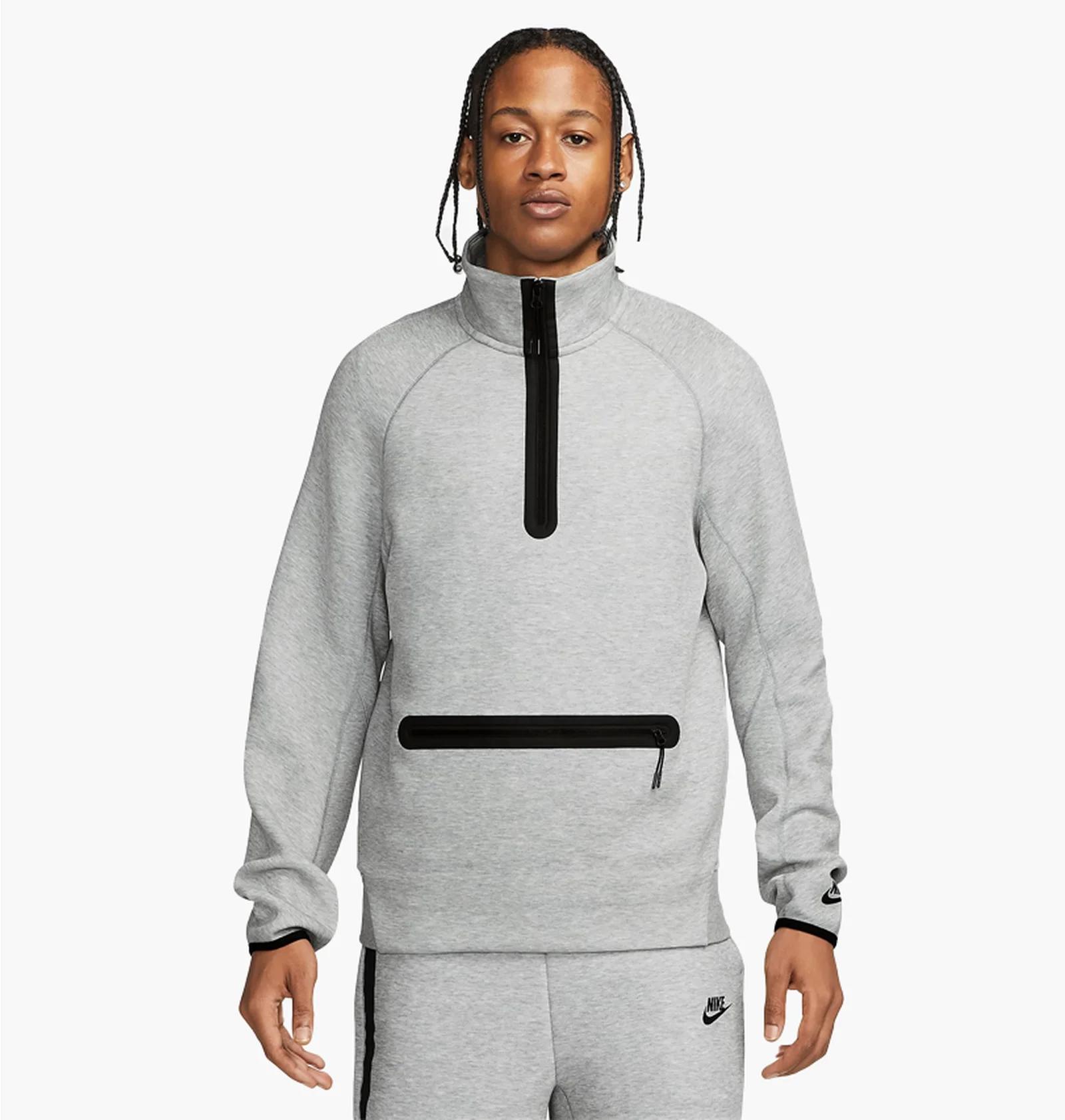 Кофта чоловіча Nike Sportswear Tech Fleece 1/2-Zip Sweatshirt (FB7998-063) — фото 1