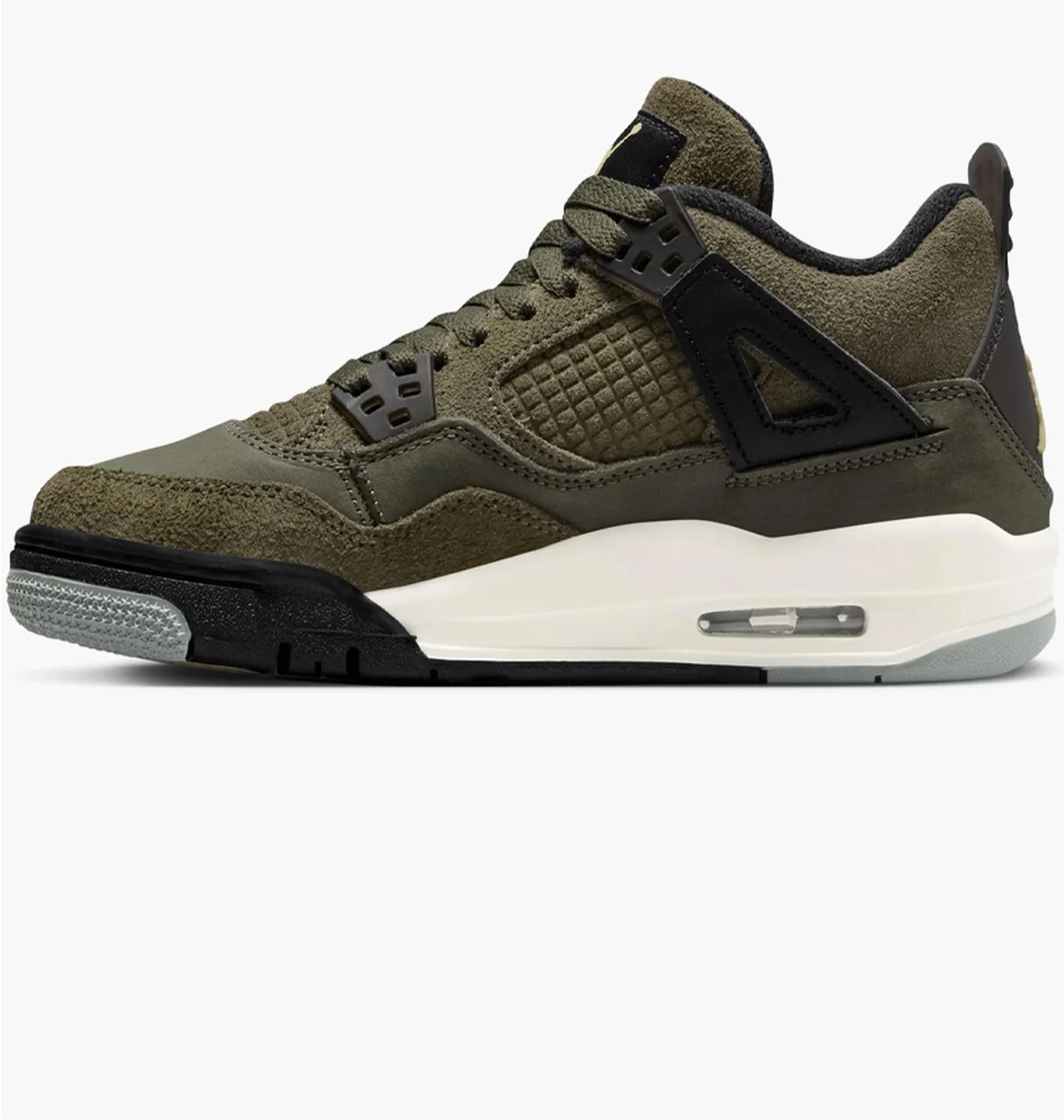 Кросівки дитячі Jordan 4 Retro Se Craft Medium Xs (FB9928-200) — фото 1