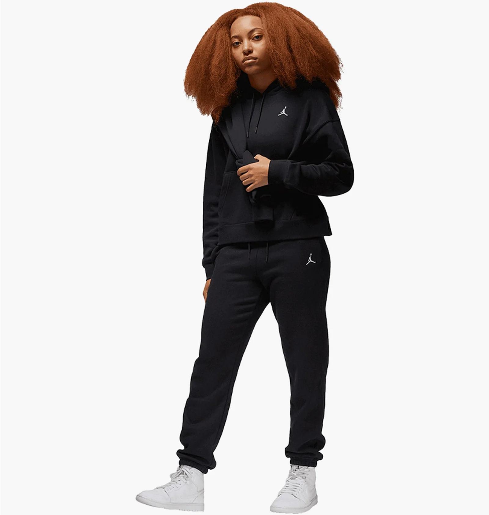 Спортивний костюм жіночий Jordan Brooklyn Fleece Outfit Black (FN4488-010__FN4494-010) — фото 1