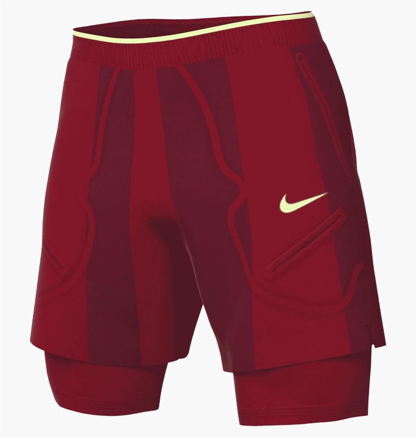 Шорти чоловічі Nike Court Slam Dri-Fit Tennis Bordo (FD5218-687) — фото 1