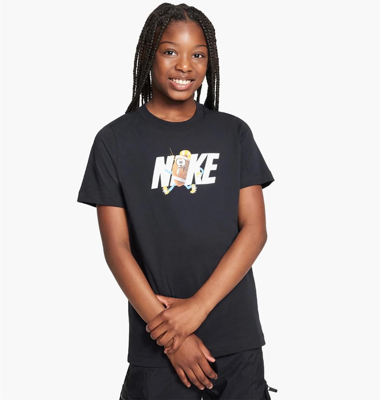 Футболка жіноча Nike K Nsw Tee Football (FD3971-010) — фото 3