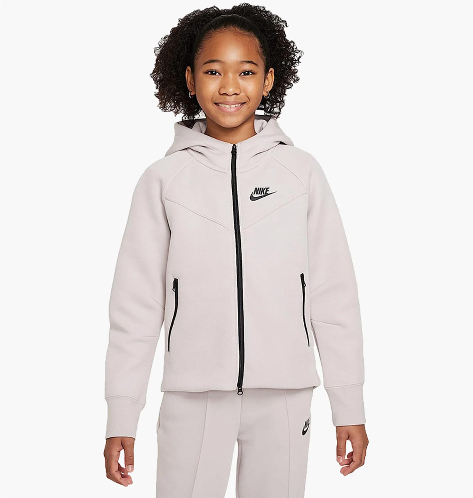 Светр підлітковий Nike Nsw Tech Fleece Hd Fz Ls (FD2979-019) — фото 1