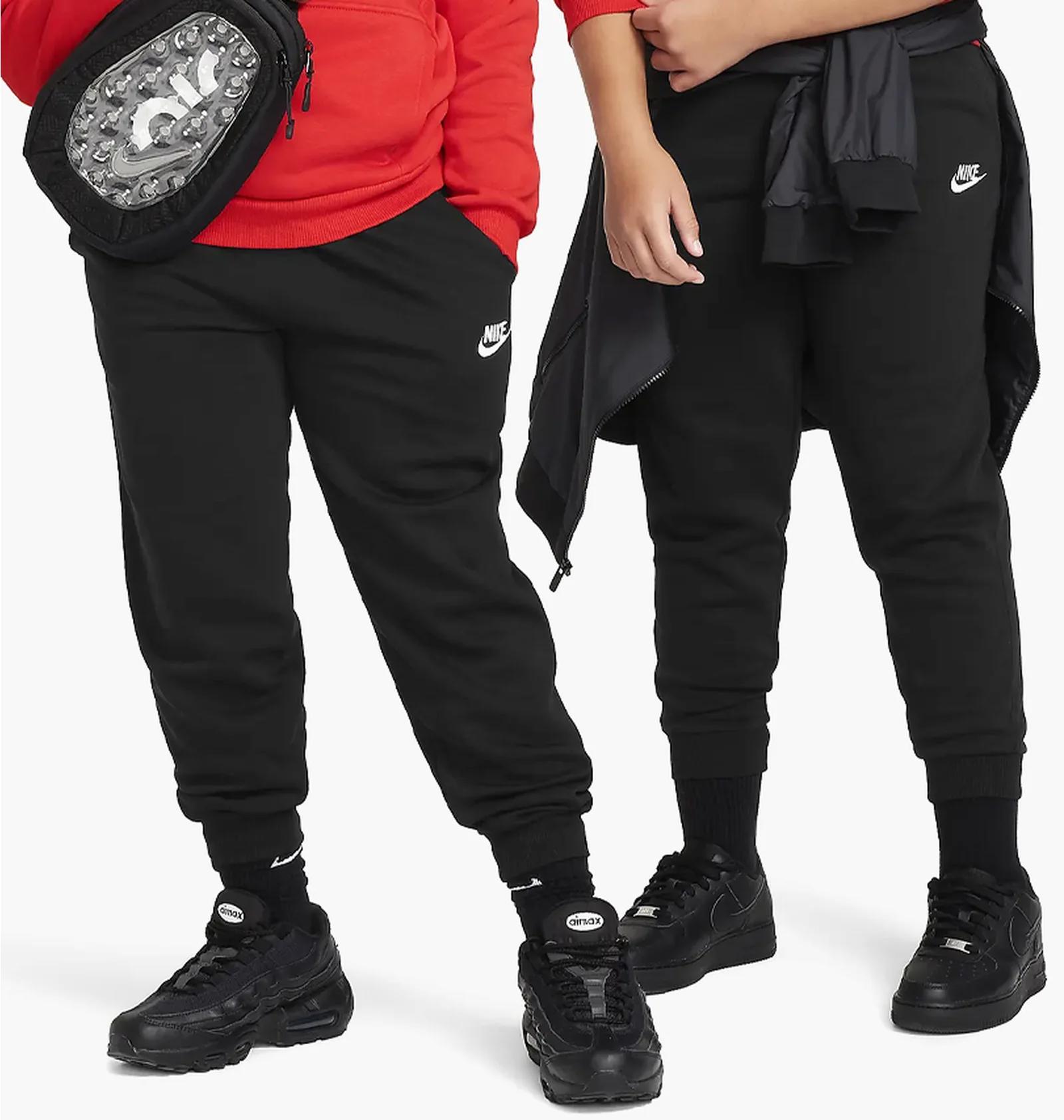 Брюки підліткові Nike Fleece Joggers (Extended Size) (FD3009-010) — фото 1