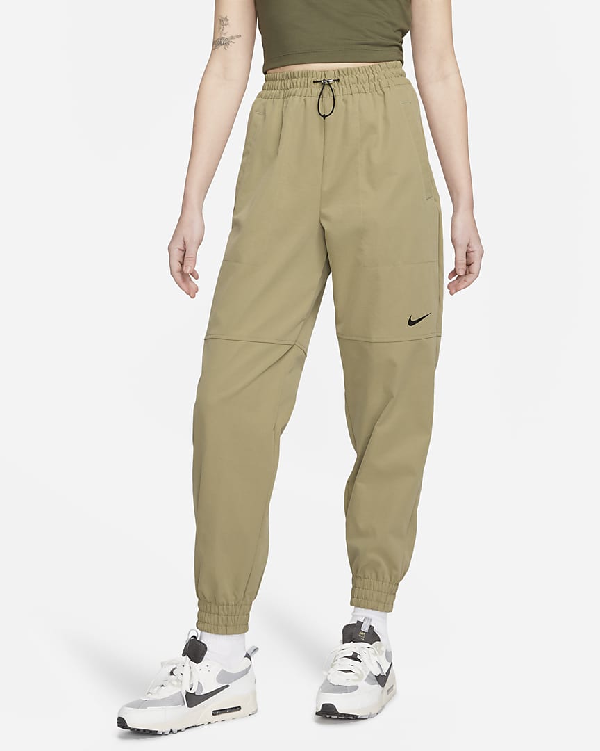 Брюки жіночі Nike Sportswear Swoosh Woven Pants (FD1131-276) — фото 1