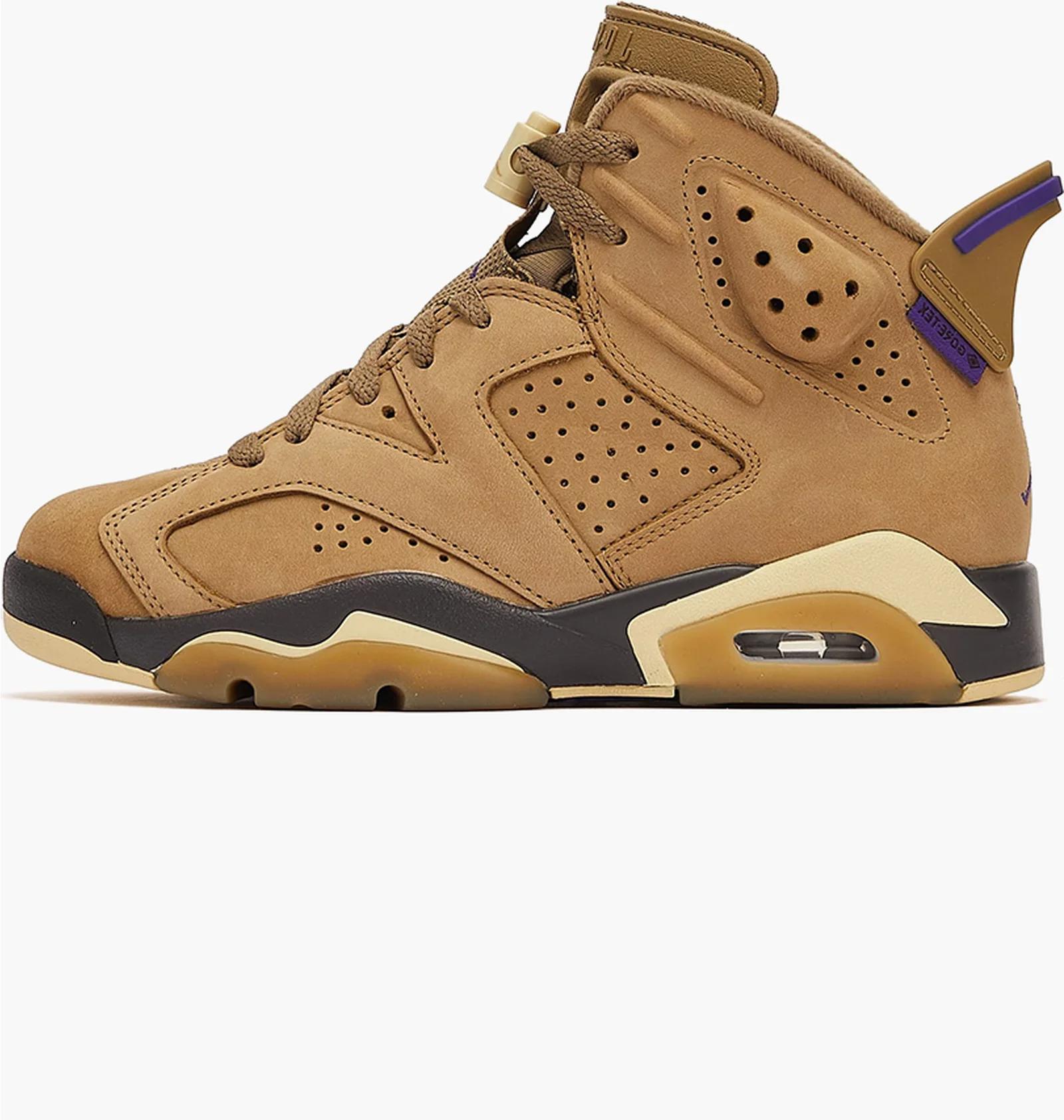 Кросівки жіночі Jordan 6 Retro Gore-Tex Kelp Brown (FD1643-300) — фото 1