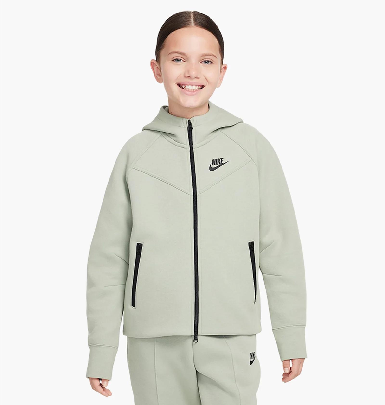 Светр підлітковий Nike Nsw Tech Fleece Hd Fz Ls (FD2979-370) — фото 1