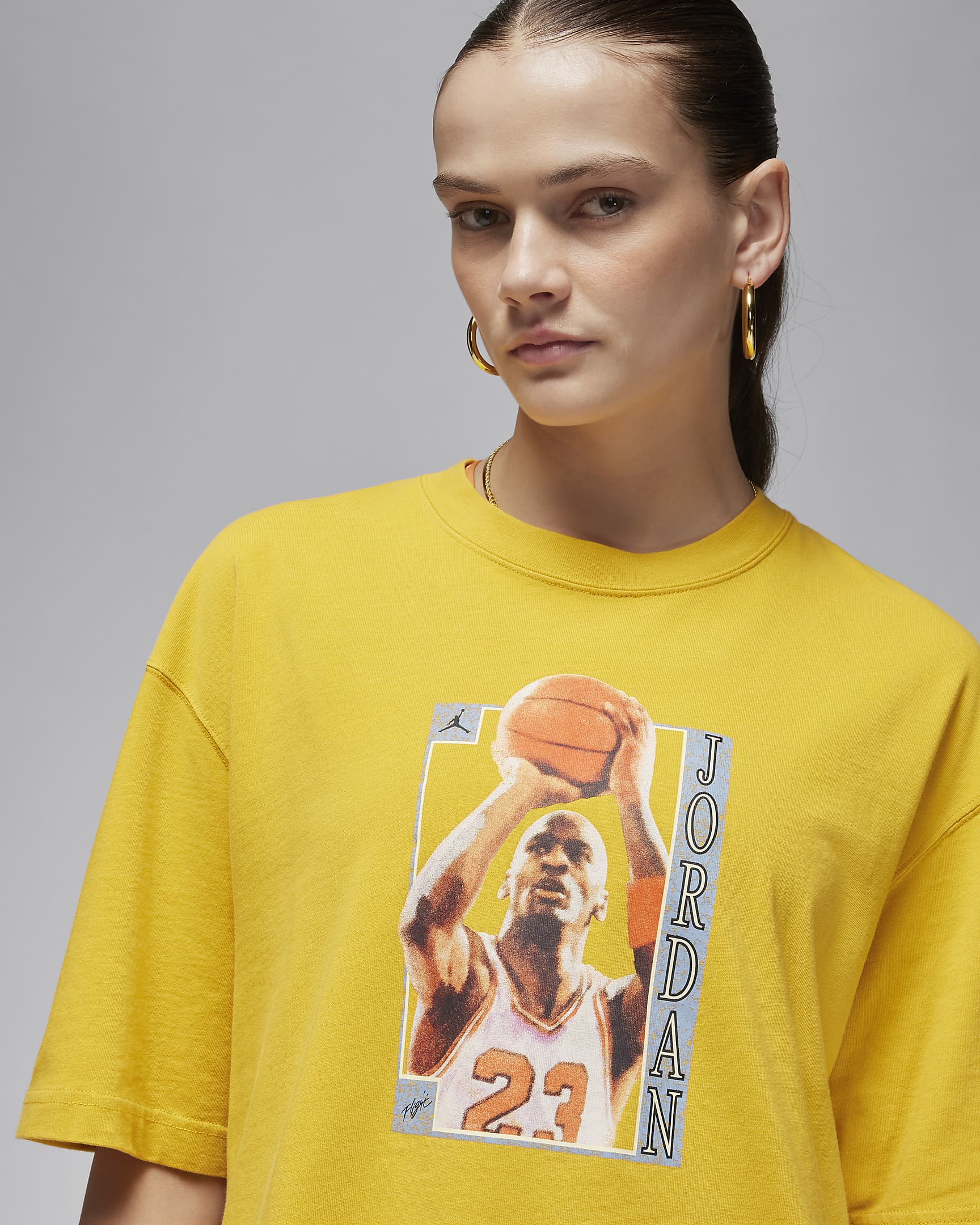 Футболка жіноча Jordan Women's Oversized Graphic T-Shirt (FN5375-752) — фото 3
