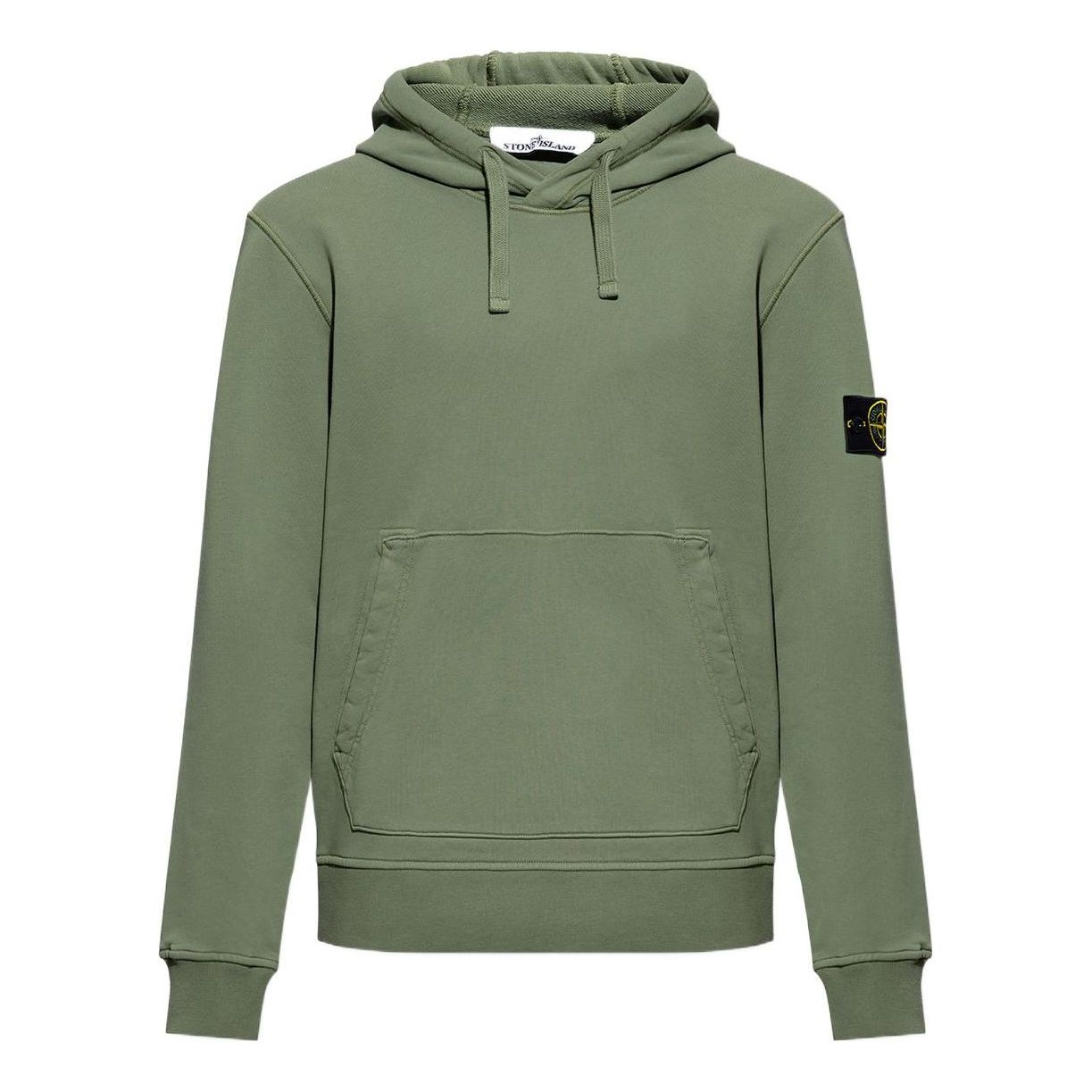 Худі Stone Island Garment Dyed Green — фото 1
