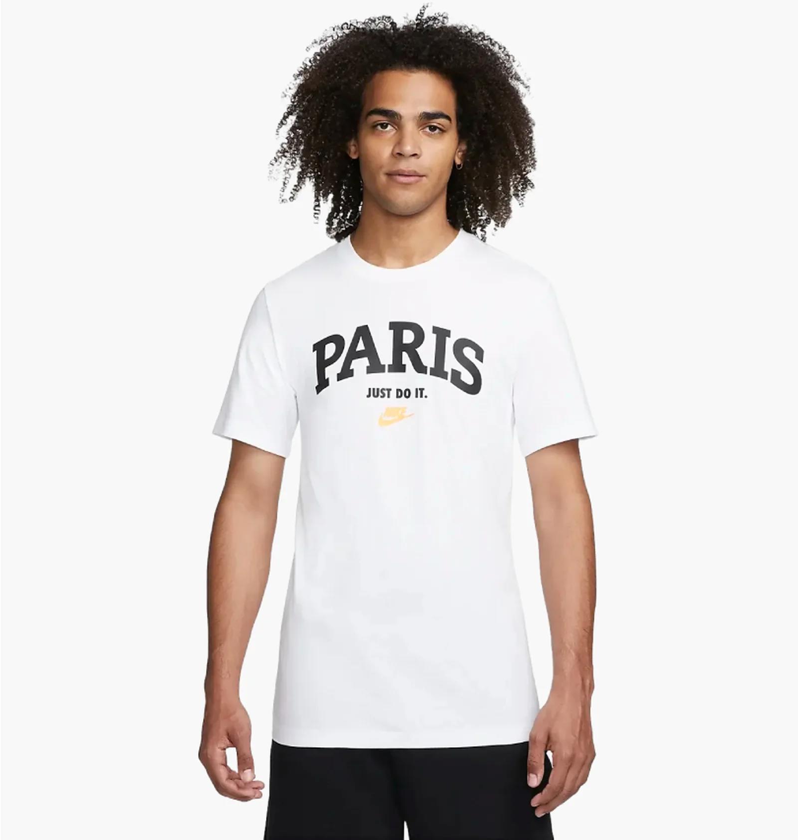 Футболка чоловіча Nike Sportswear Paris Print (FJ1326-100) — фото 1