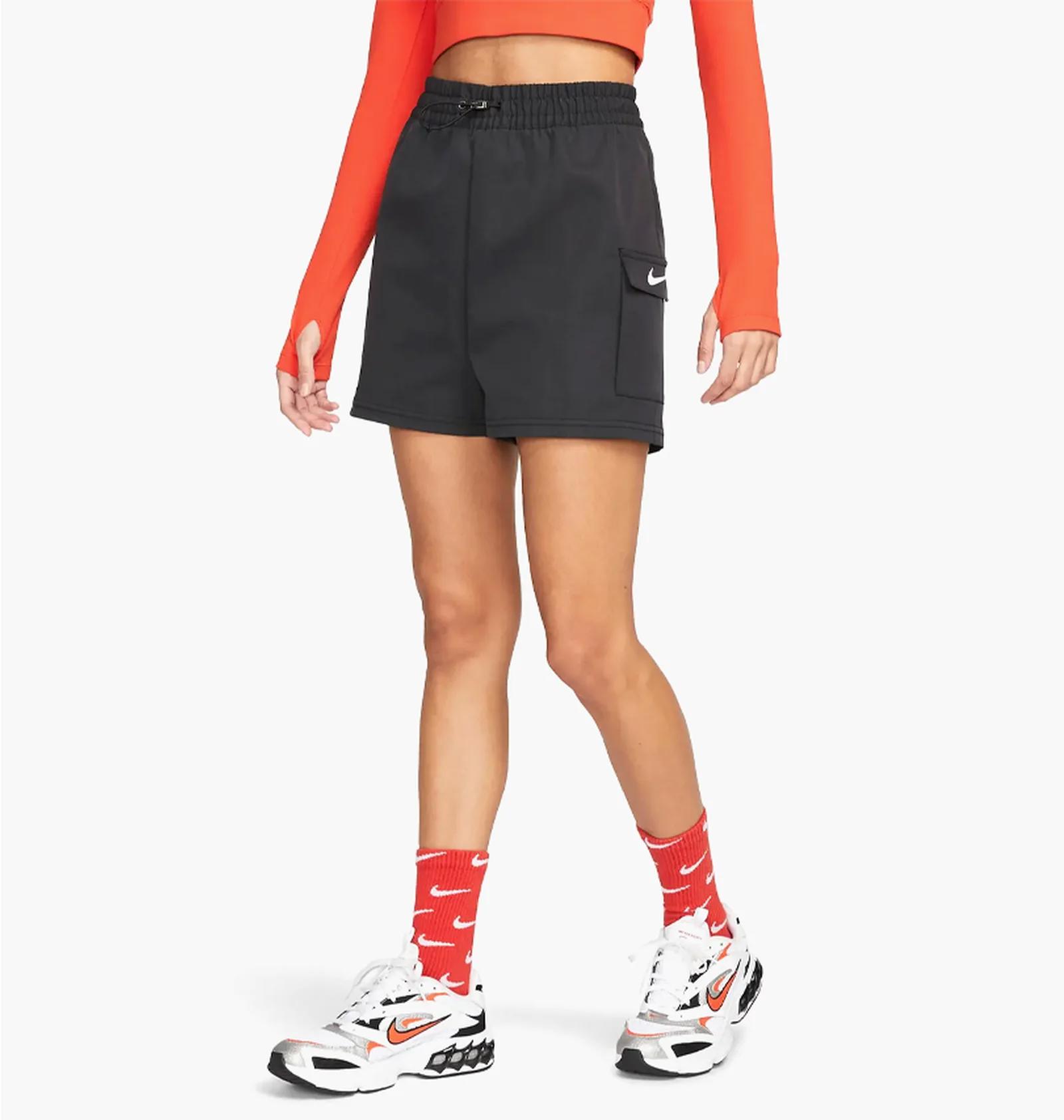 Шорти жіночі Nike Sportswear Swoosh Women's Woven Shorts (FJ4887-010) — фото 3