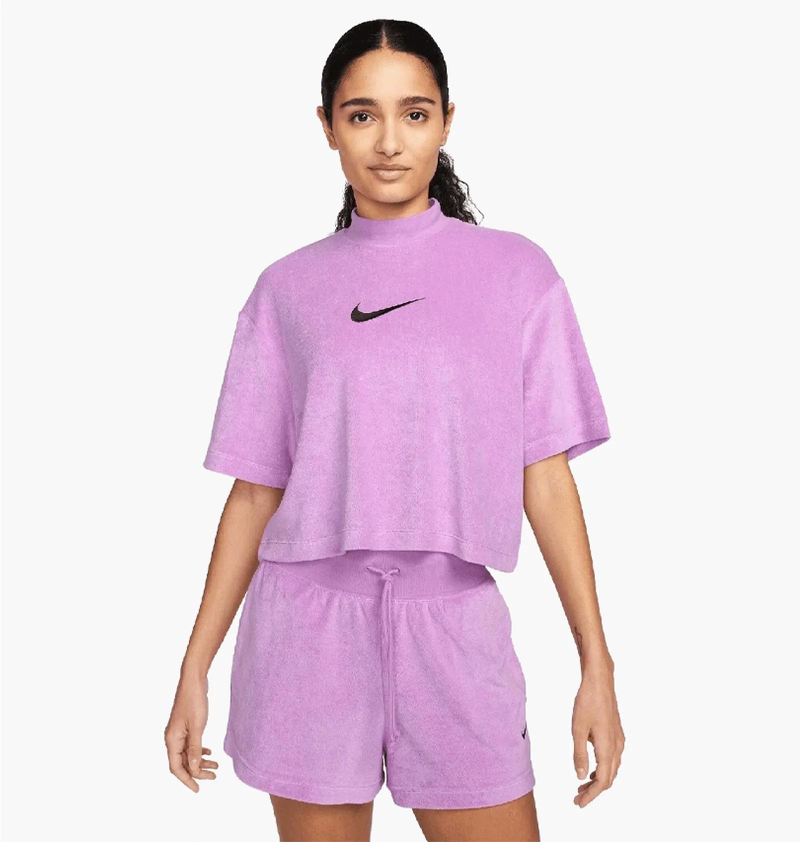Футболка жіноча Nike Fleece T-Shirt (FJ4894-532) — фото 1