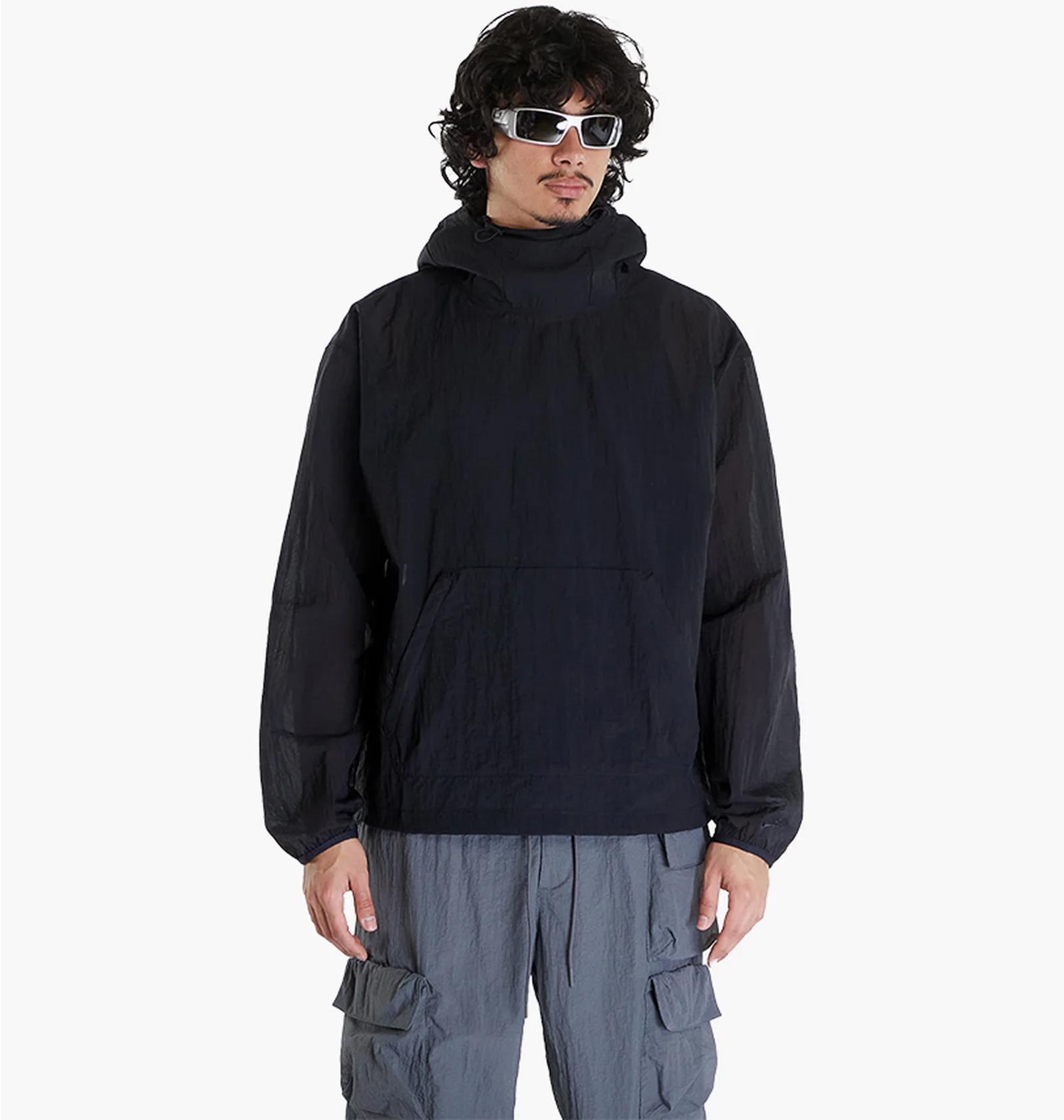 Кофта чоловіча Nike Sportswear Tech Pack Woven Mesh Pullover Black (FN2632-010) — фото 3