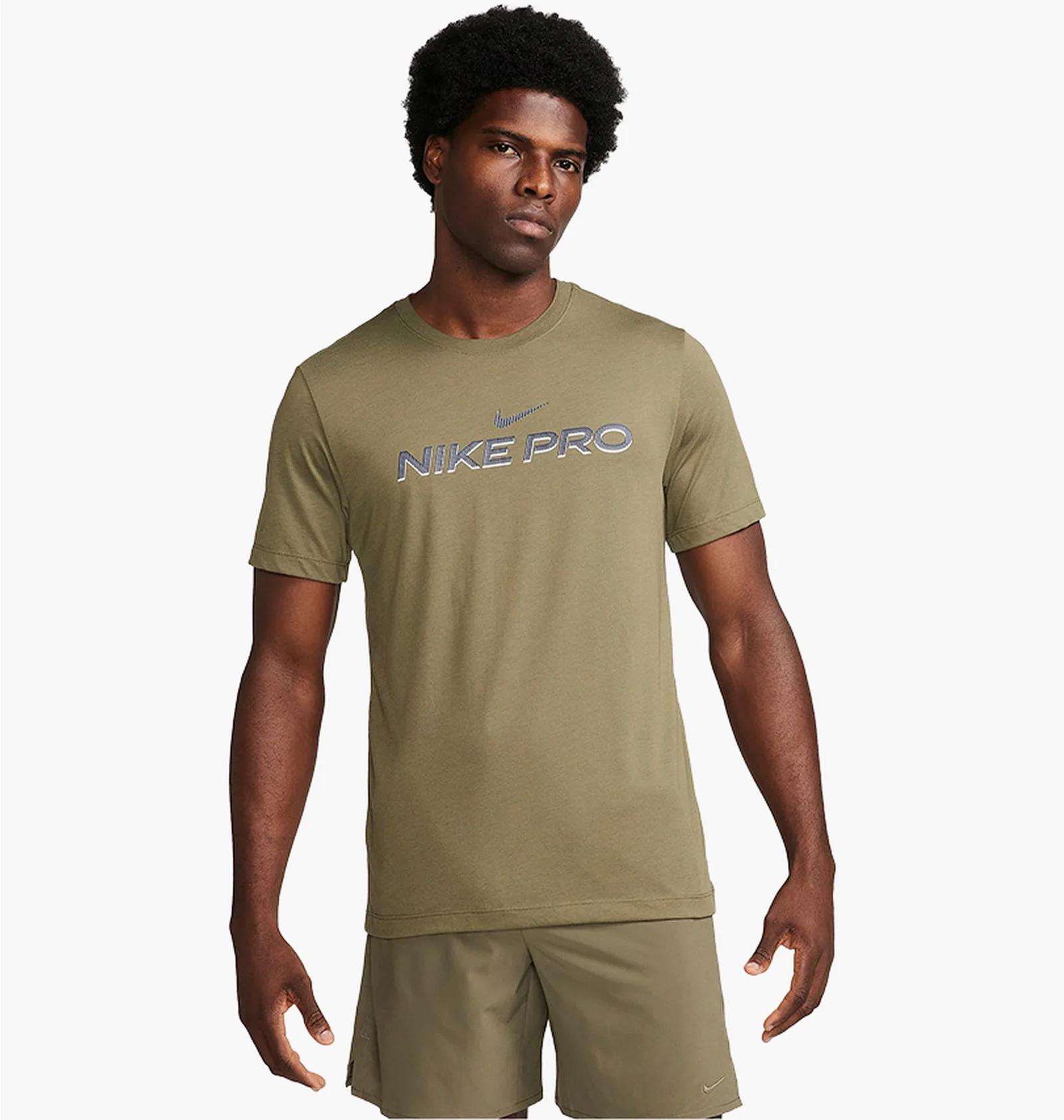 Футболка чоловіча Nike T-Shirtdri-Fit Olive (FJ2393-222) — фото 1