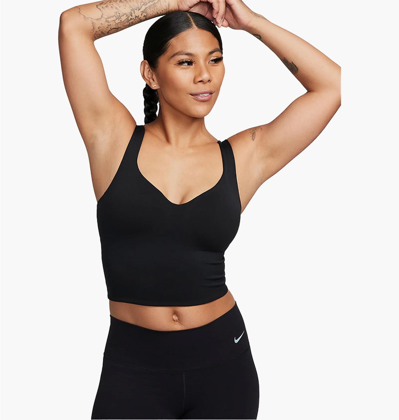 Спортивний топ жіночий Nike Alate Camiseta Black (FN0543-010) — фото 4