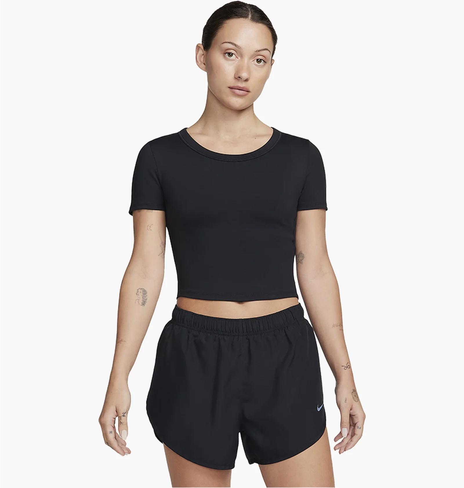 Майка жіноча Nike One Fitted Dri-Fit Short Sleeve Top (FN2804-010) — фото 1