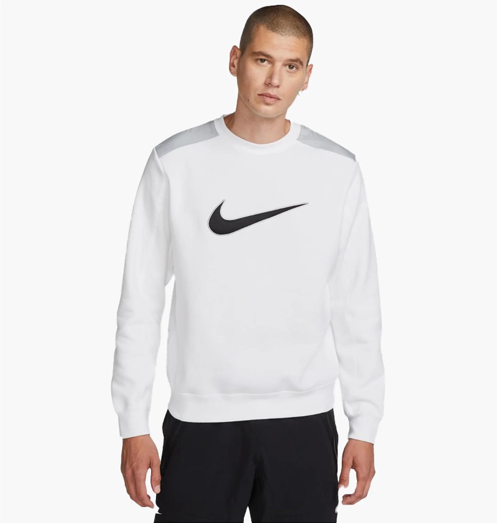 Кофта чоловіча Nike Nsw Sp Flc Crew Bb (FN0245-100) — фото 1