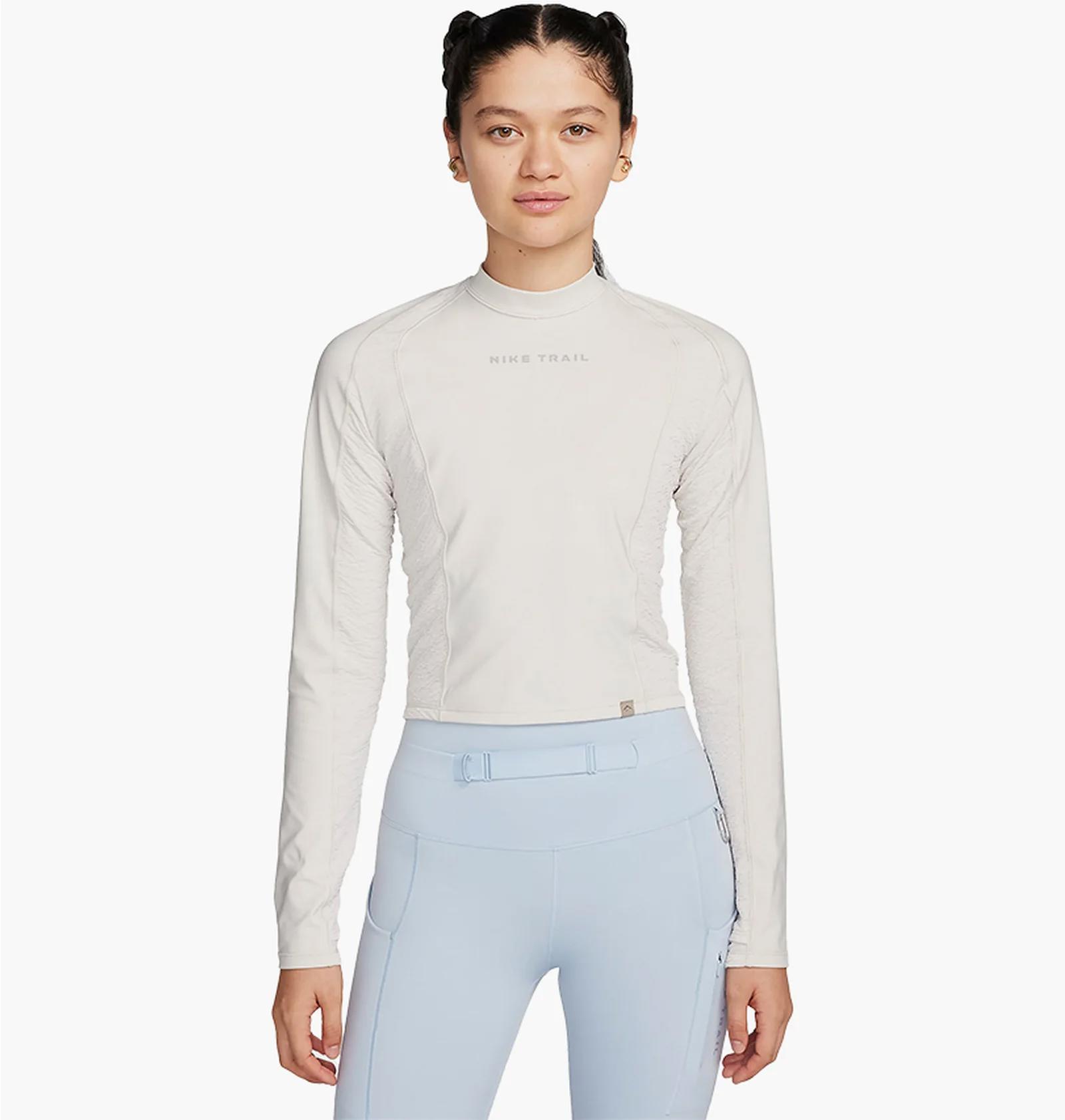 Кофта жіночі Nike Dri-Fit Trail Beige (FN4706-104) — фото 1