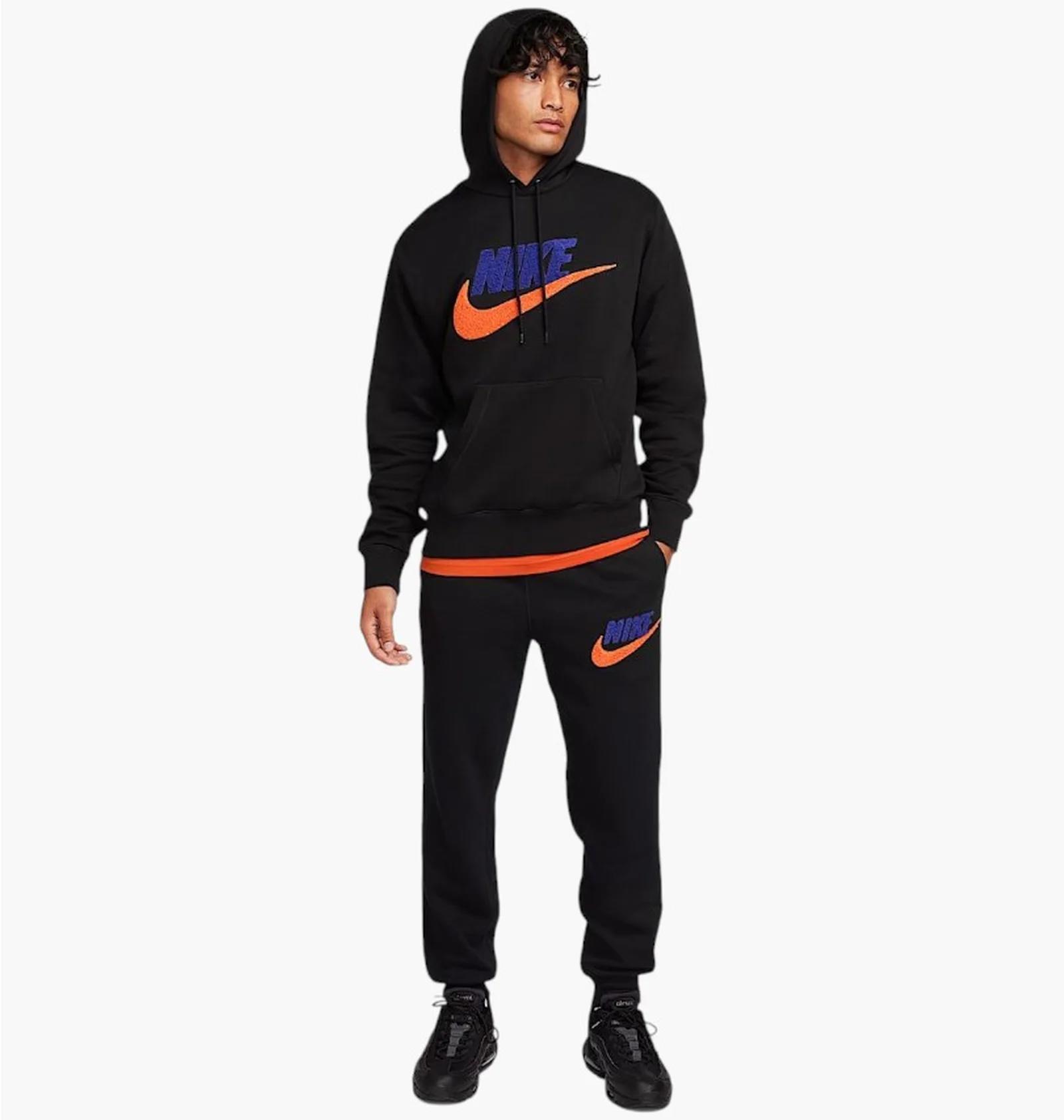 Спортивний костюм чоловічий Nike M Nk Club Bb Po Chnl Ftra Black (FN3104-010__FN3094-010) — фото 1