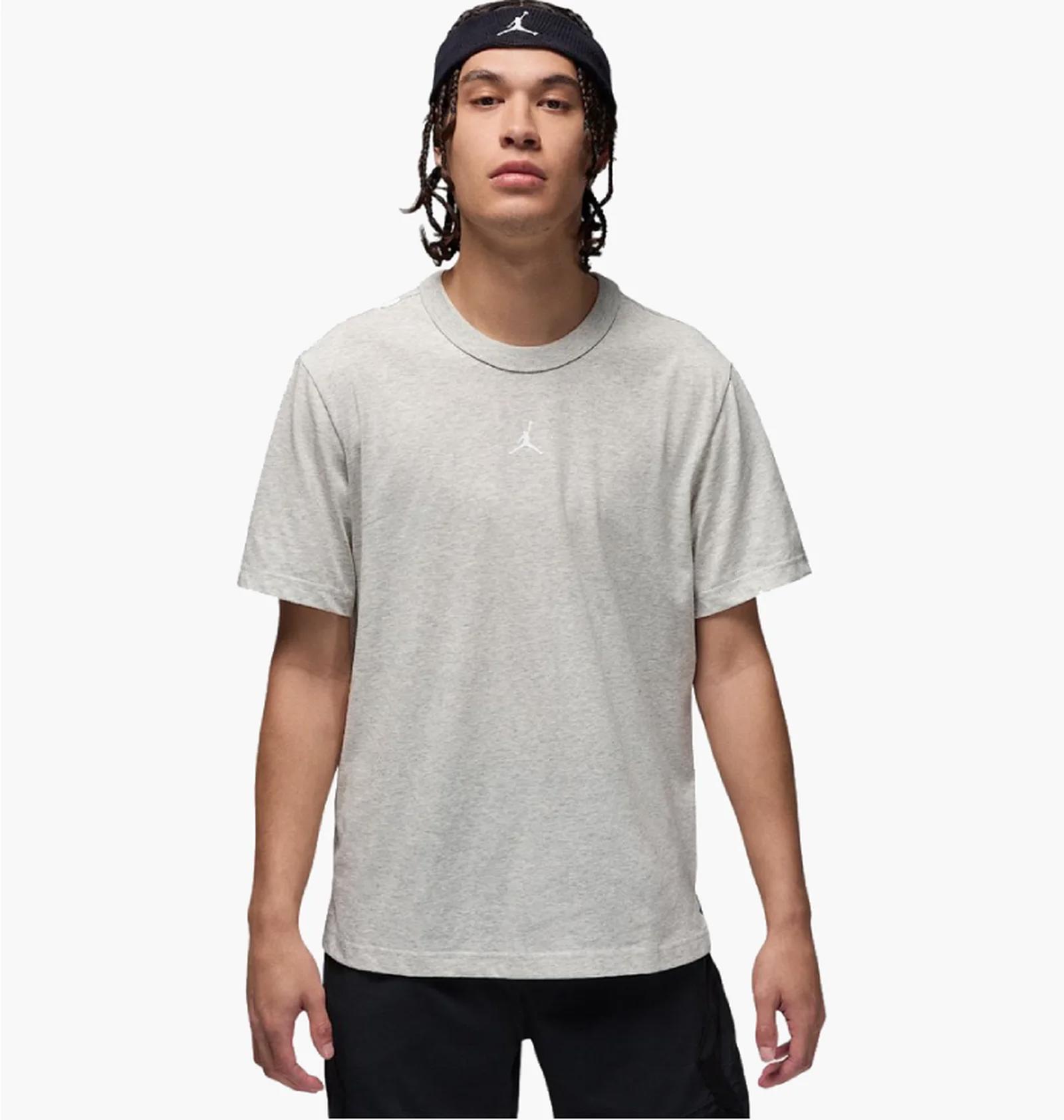 Футболка чоловіча Jordan Dri-Fit Sprt Ss Top Grey (FN5829-050) — фото 1