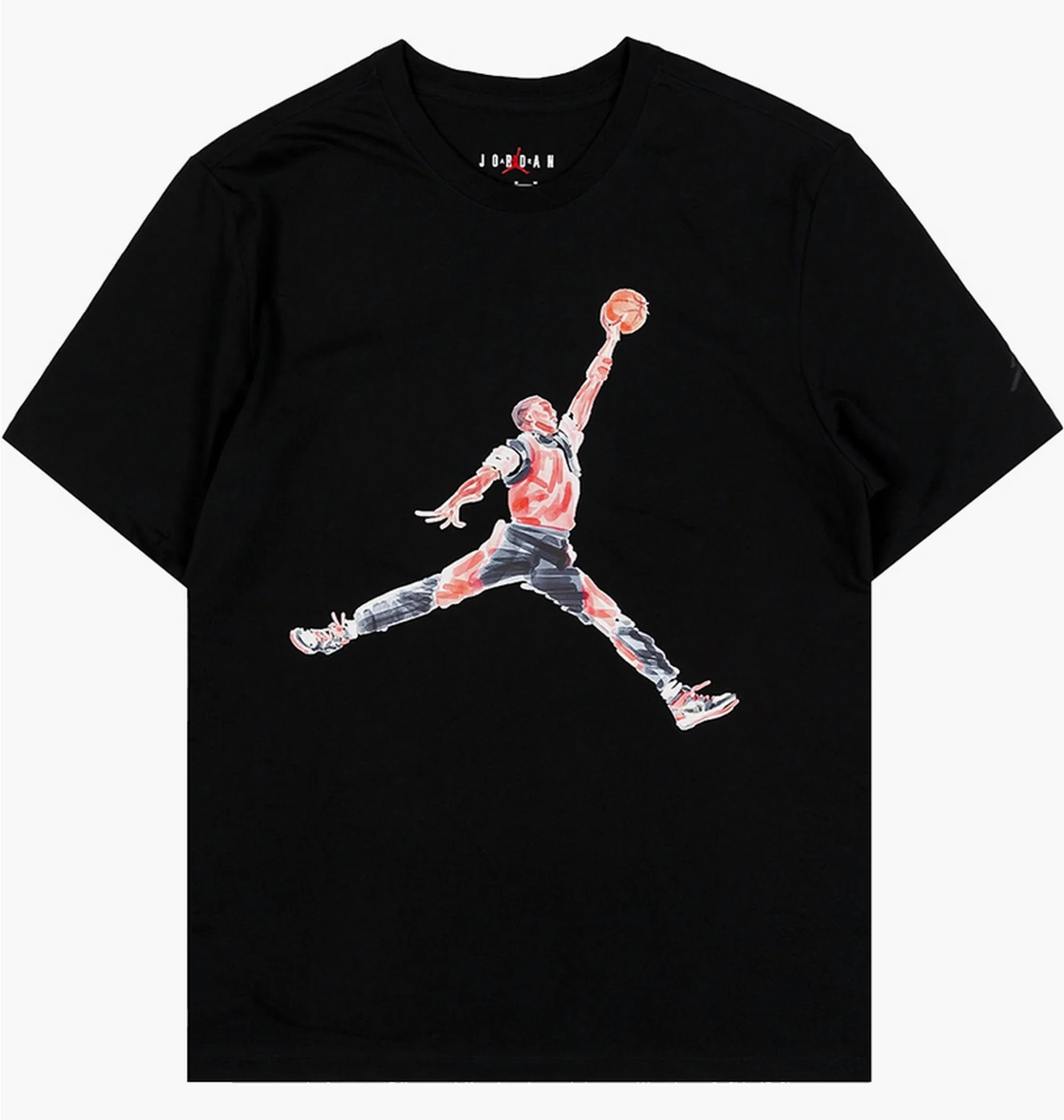 Футболка чоловіча Jordan Air Jumpman Watercolor Short Sleeve (FN5980-010) — фото 1