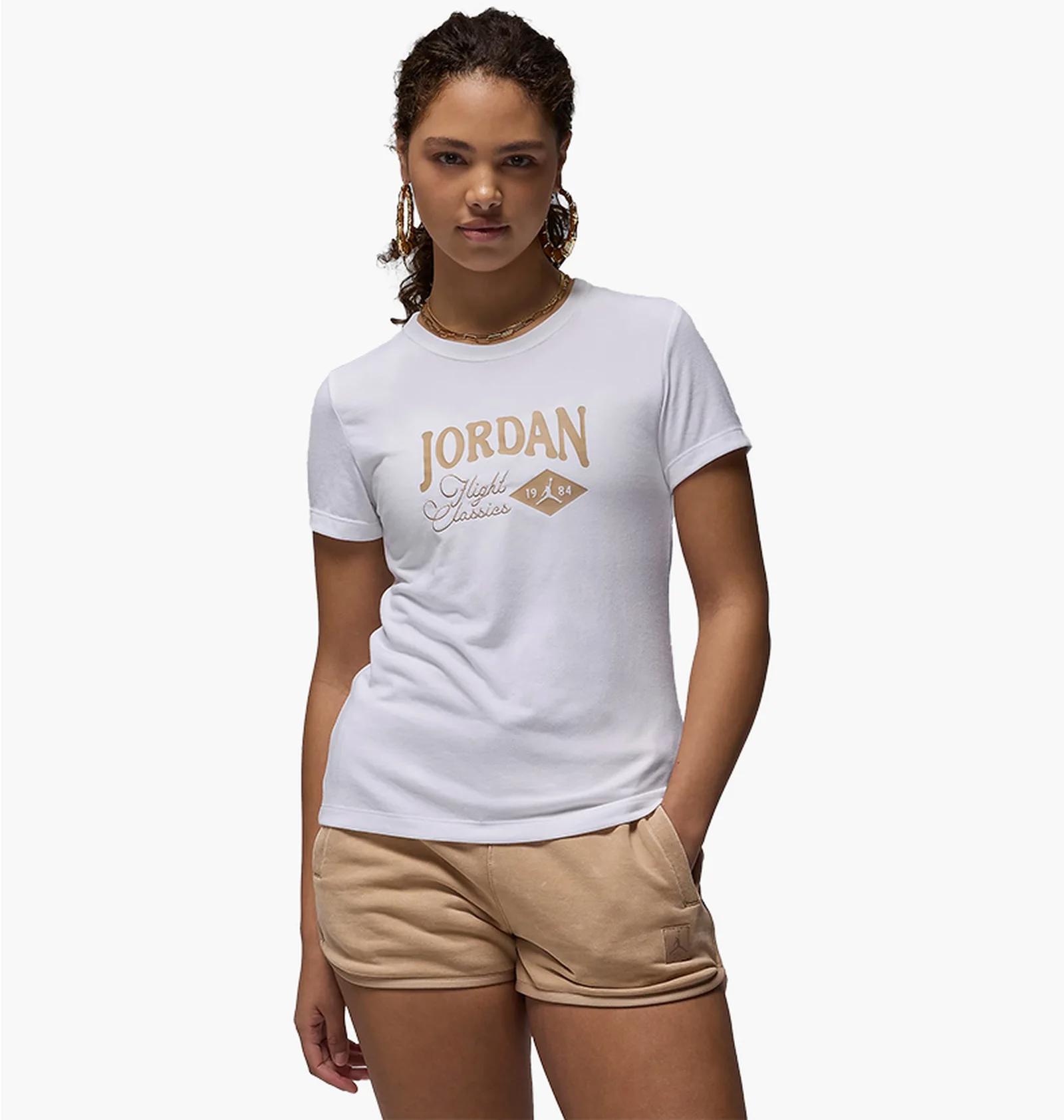 Футболка жіноча Jordan W Ss Gfx Slim Tee (FN5723-100) — фото 1