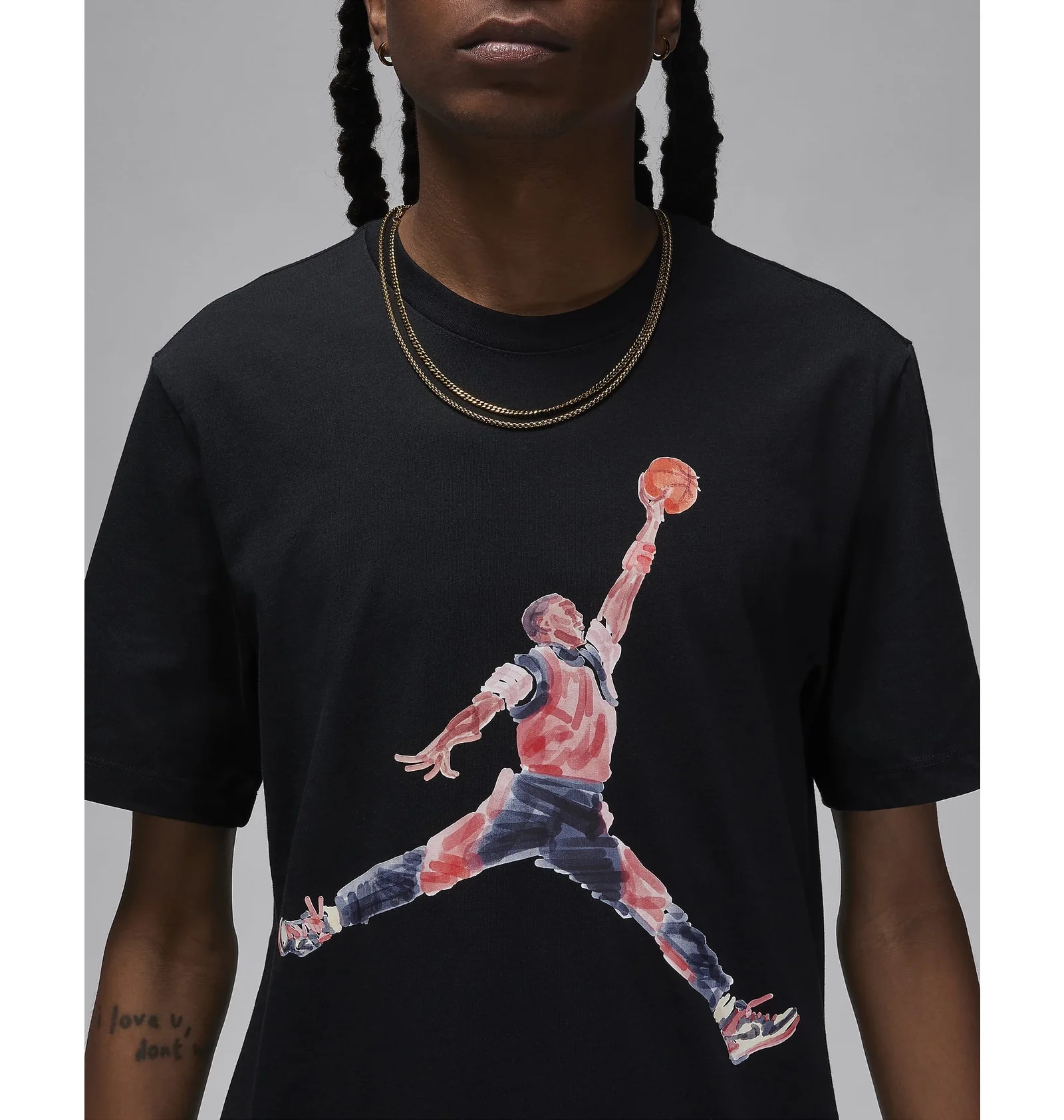 Футболка чоловіча Jordan Air Jumpman Watercolor Short Sleeve (FN5980-010) — фото 11