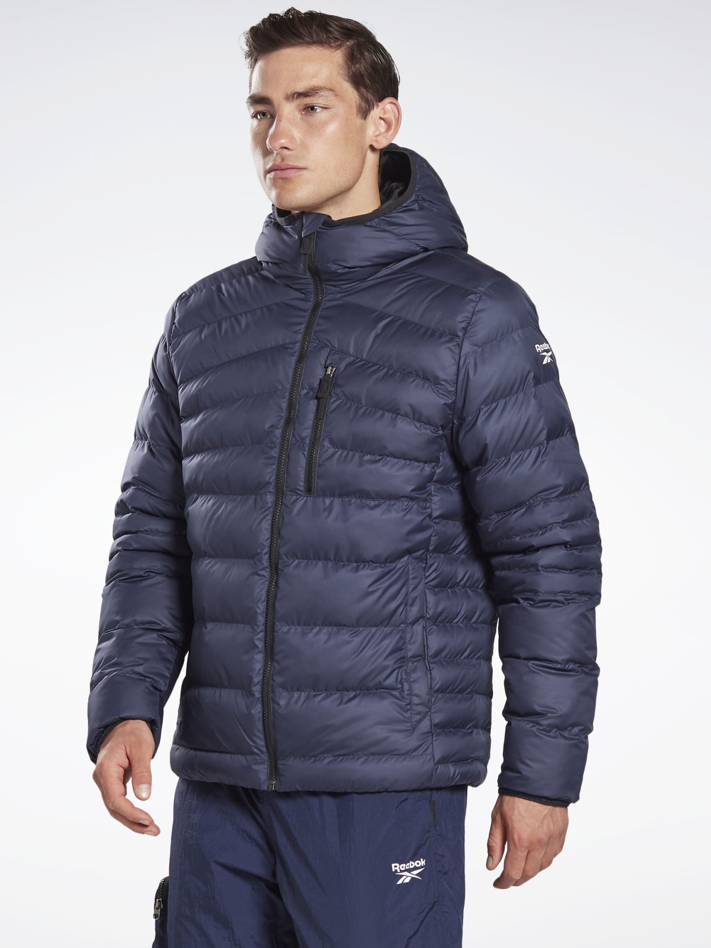 Куртка чоловіча Reebok Outerwear Blue (FU1705) — фото 1