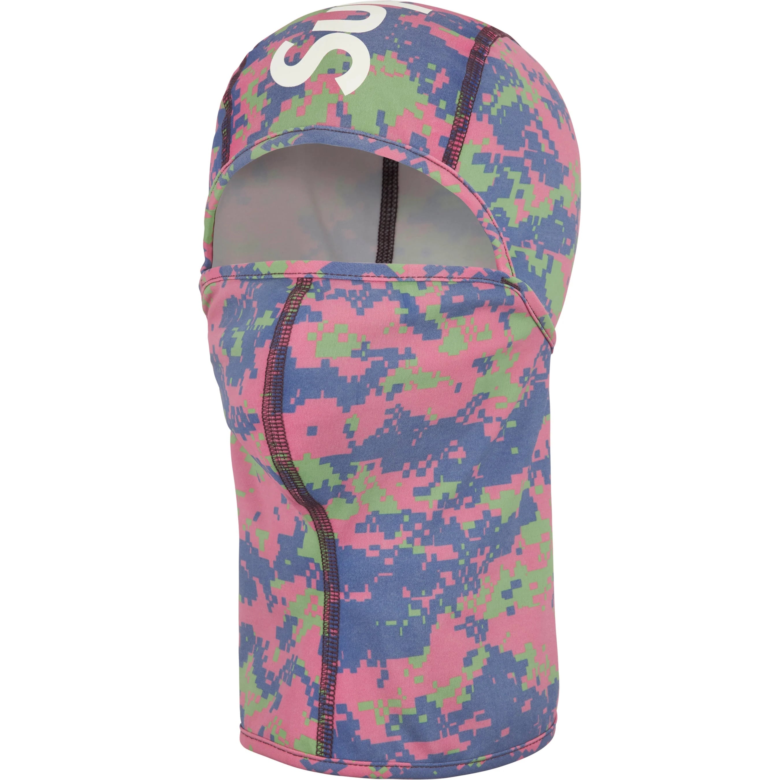 Балаклава Supreme Heat Reactive Digi Camo Balaclava 'Black' — фото 1