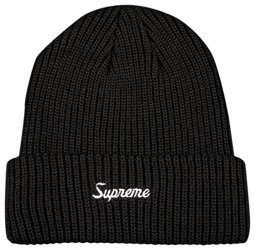SUPREME LOOSE GAUGE BEANIE BLACK — фото 1