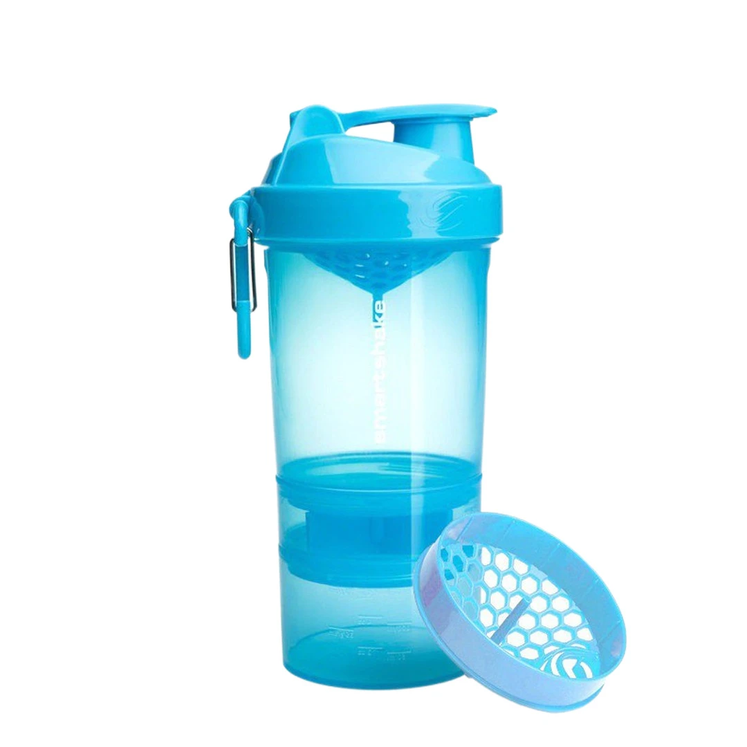 Шейкер спортивний SmartShake Original2GO 600ml Neon Blue — фото 1
