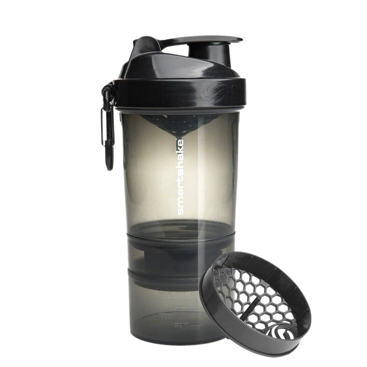 Шейкер спортивний SmartShake Original2GO 600ml Dark Gray — фото 1