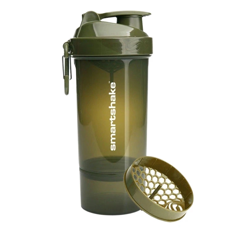 Шейкер спортивний SmartShake Original2GO One 800ml Army Green — фото 1