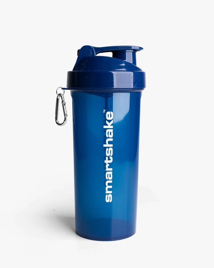Шейкер спортивний Smartshake Lite 1000ml Glossy-Navy Blue — фото 1