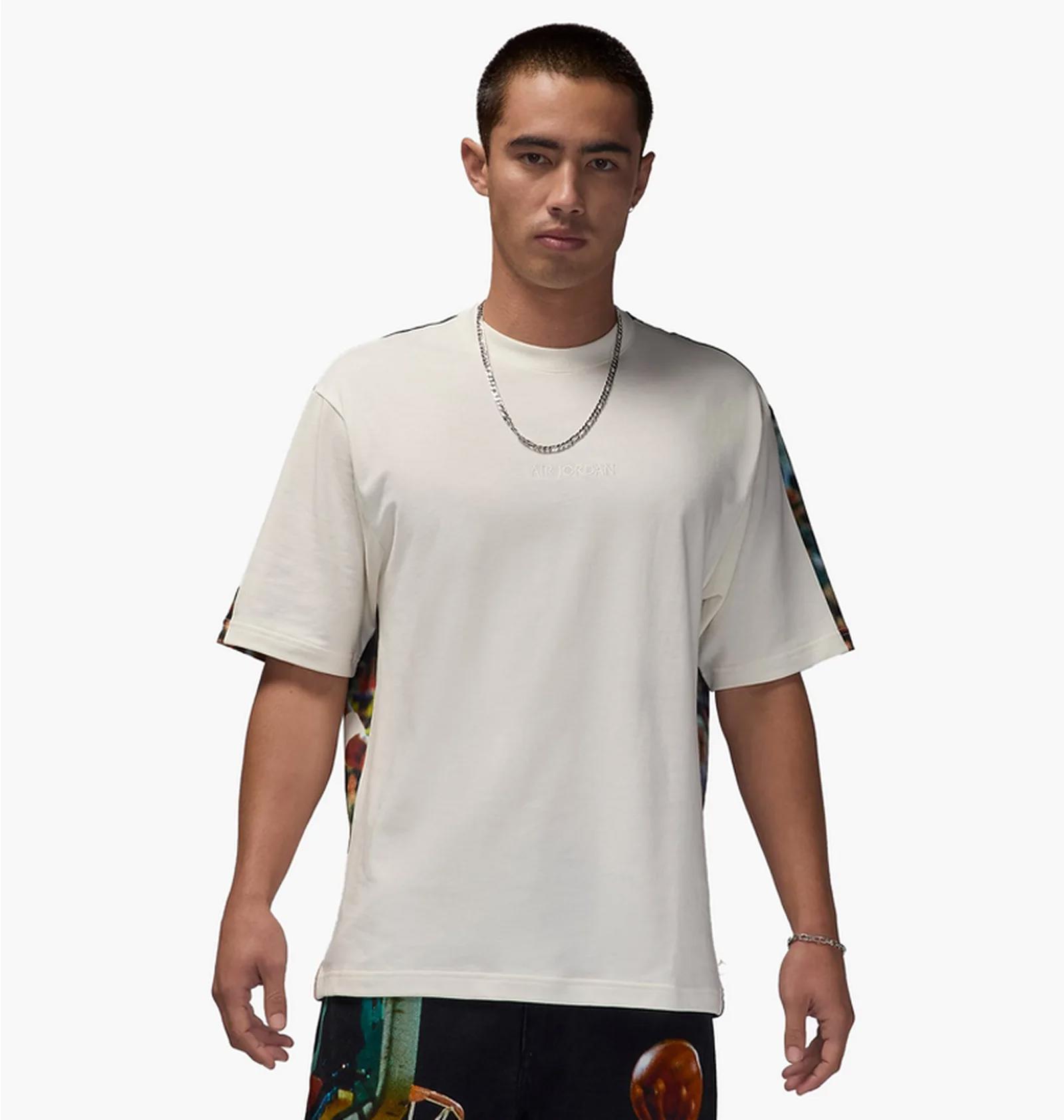 Футболка чоловіча Jordan T-Shirt 85 Ss White/Multi (FZ1969-133) — фото 1