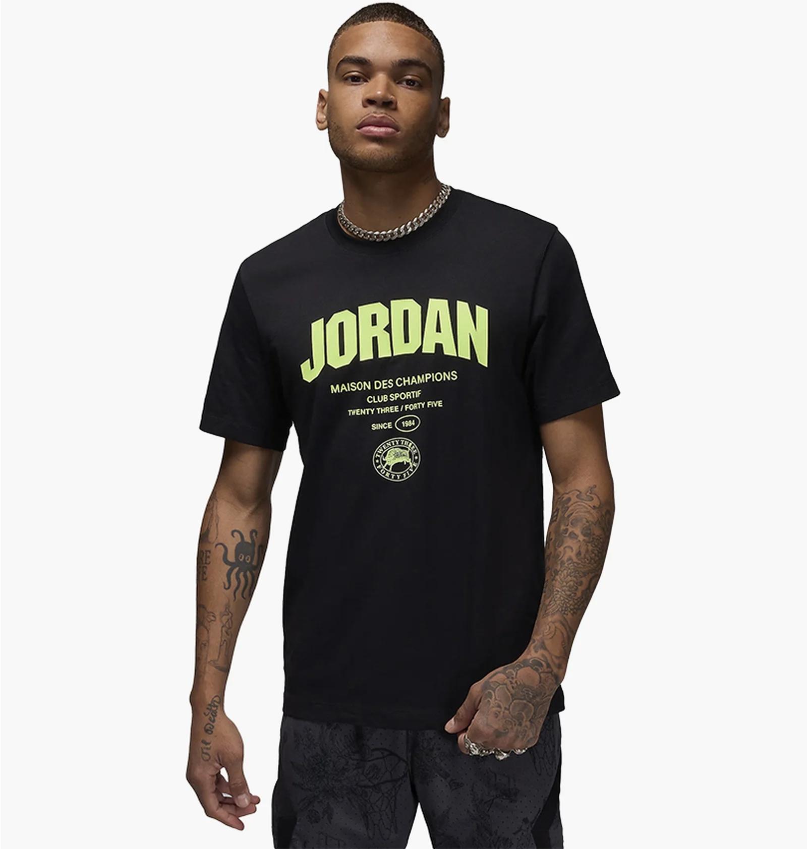 Футболка чоловіча Nike M J Sprt Wm Df Ss Tee (FZ1925-010) — фото 3